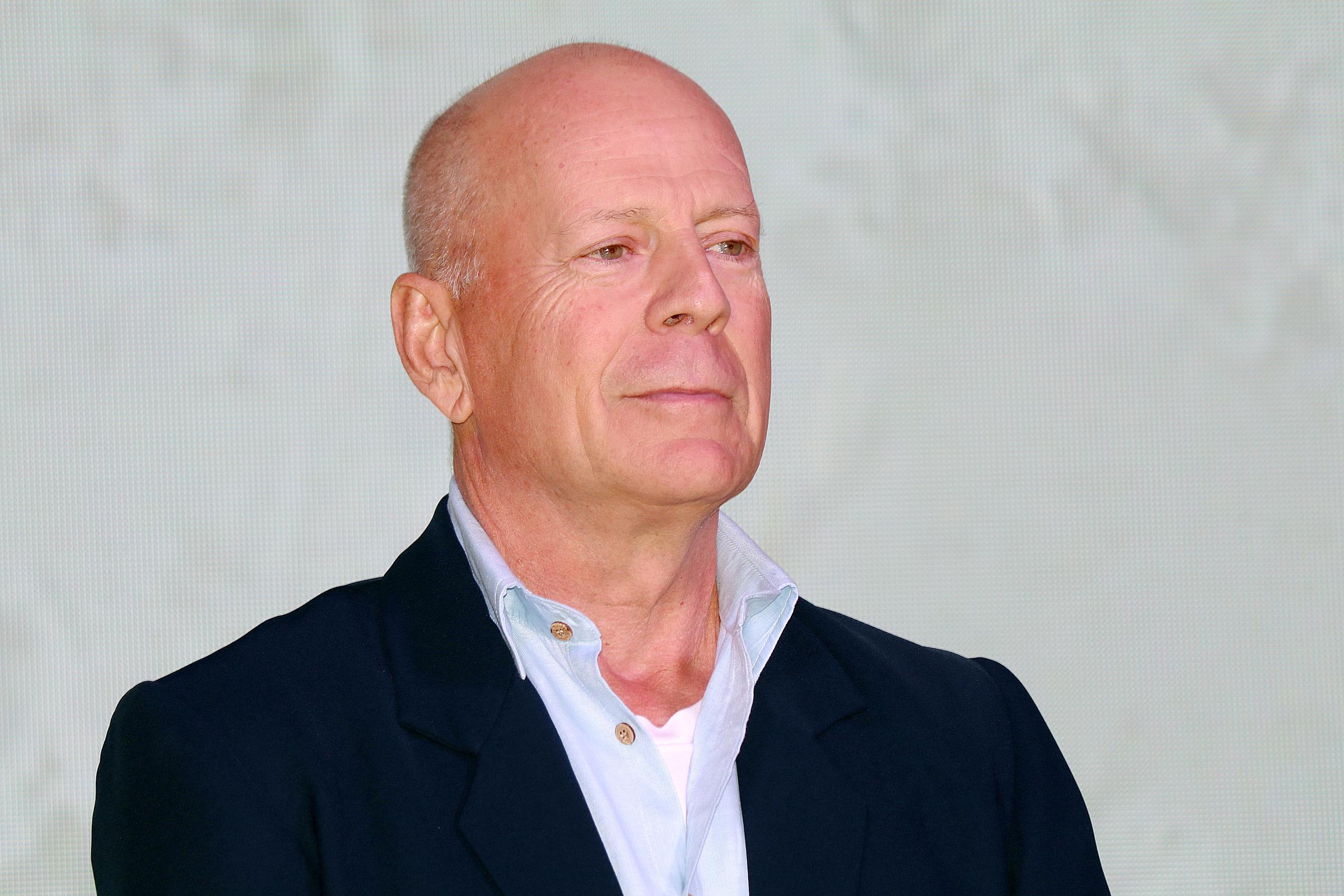 Bruce Willis lors de l'activité CocoBaba et Ushopal le 4 novembre 2019, à Shanghai, en Chine | Source : Getty Images