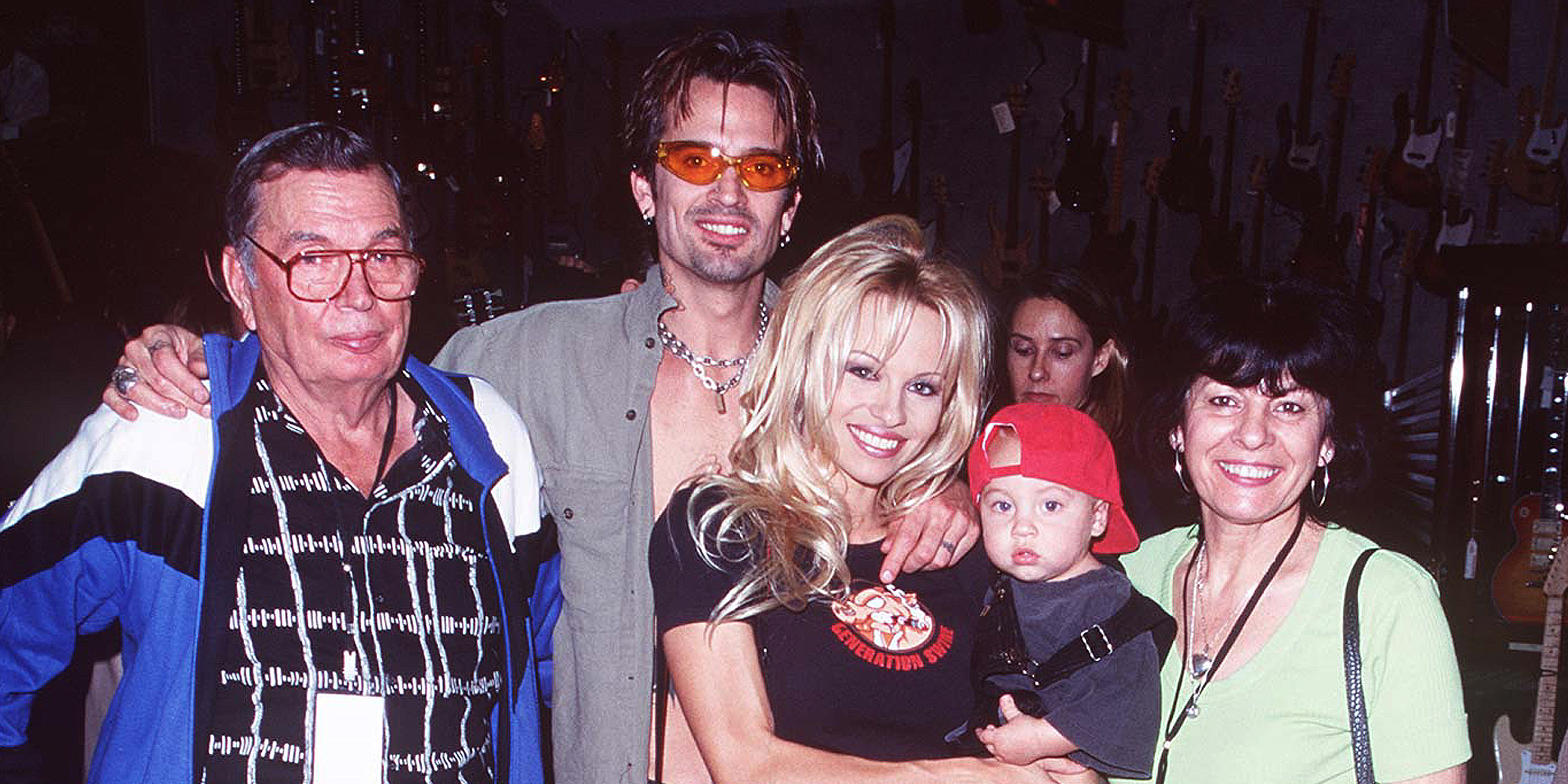 Tommy Lee et sa famille | Source : Getty Images