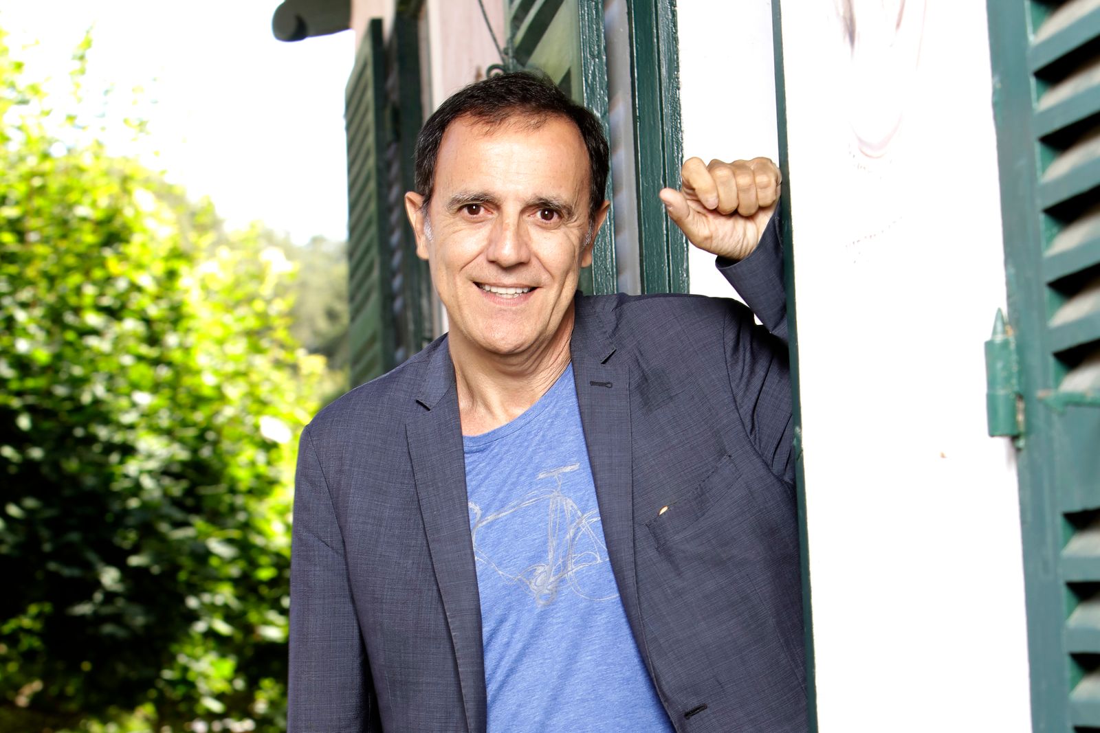 Le présentateur Thierry Beccaro | Photo : Getty Images.