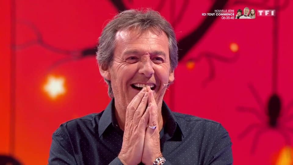 Jean-Luc Reichmann en direct des "2 coups de midi" | Photo : TF1
