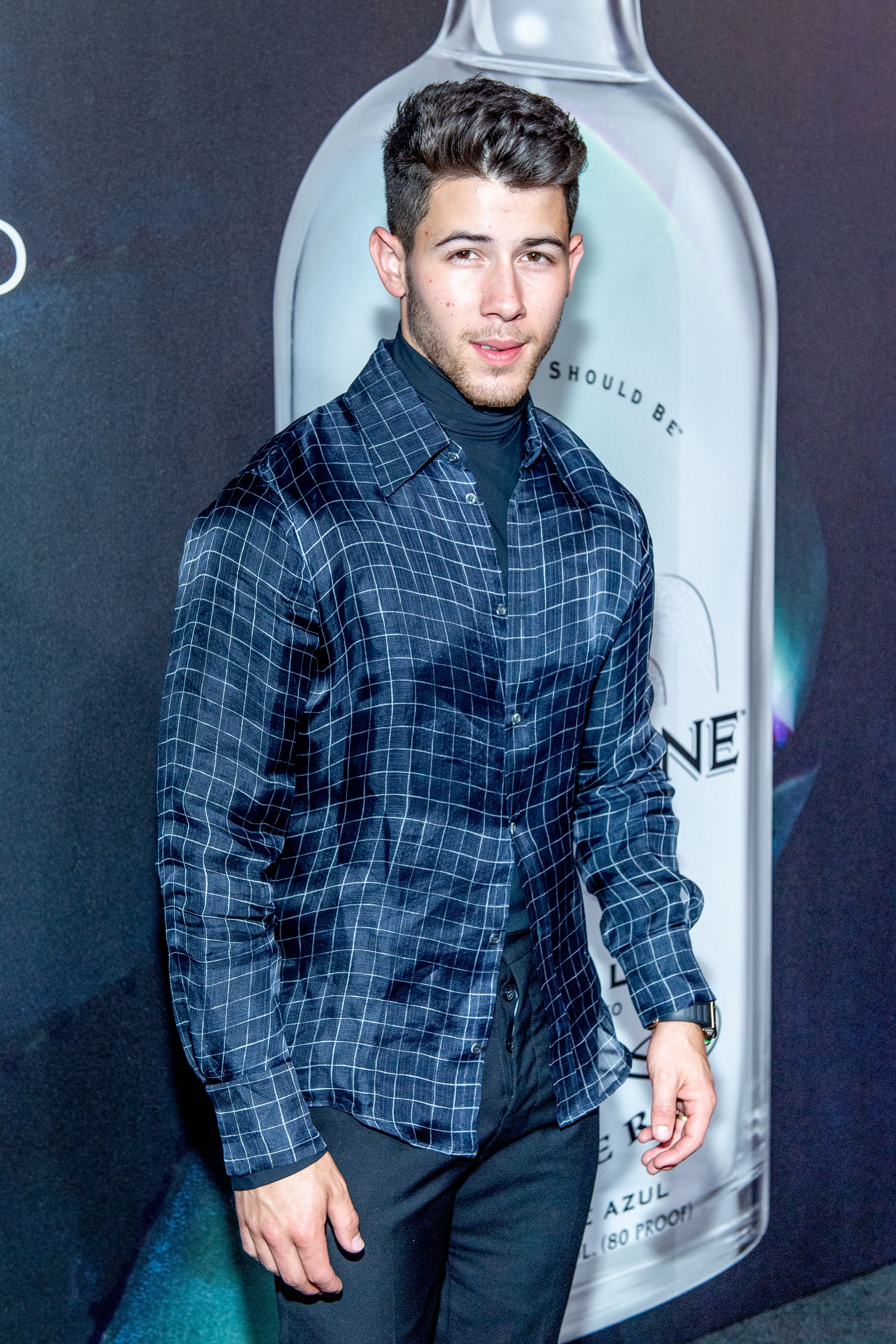 Nick Jonas assiste au lancement de Nick Jonas x John Varvatos Villa One Tequila à John Varvatos Bowery NYC le 29 août 2019 à New York City | Source : Getty Images
