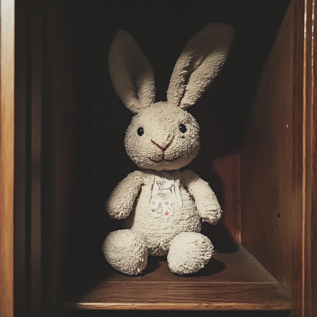 Un lapin en peluche | Source : Midjourney