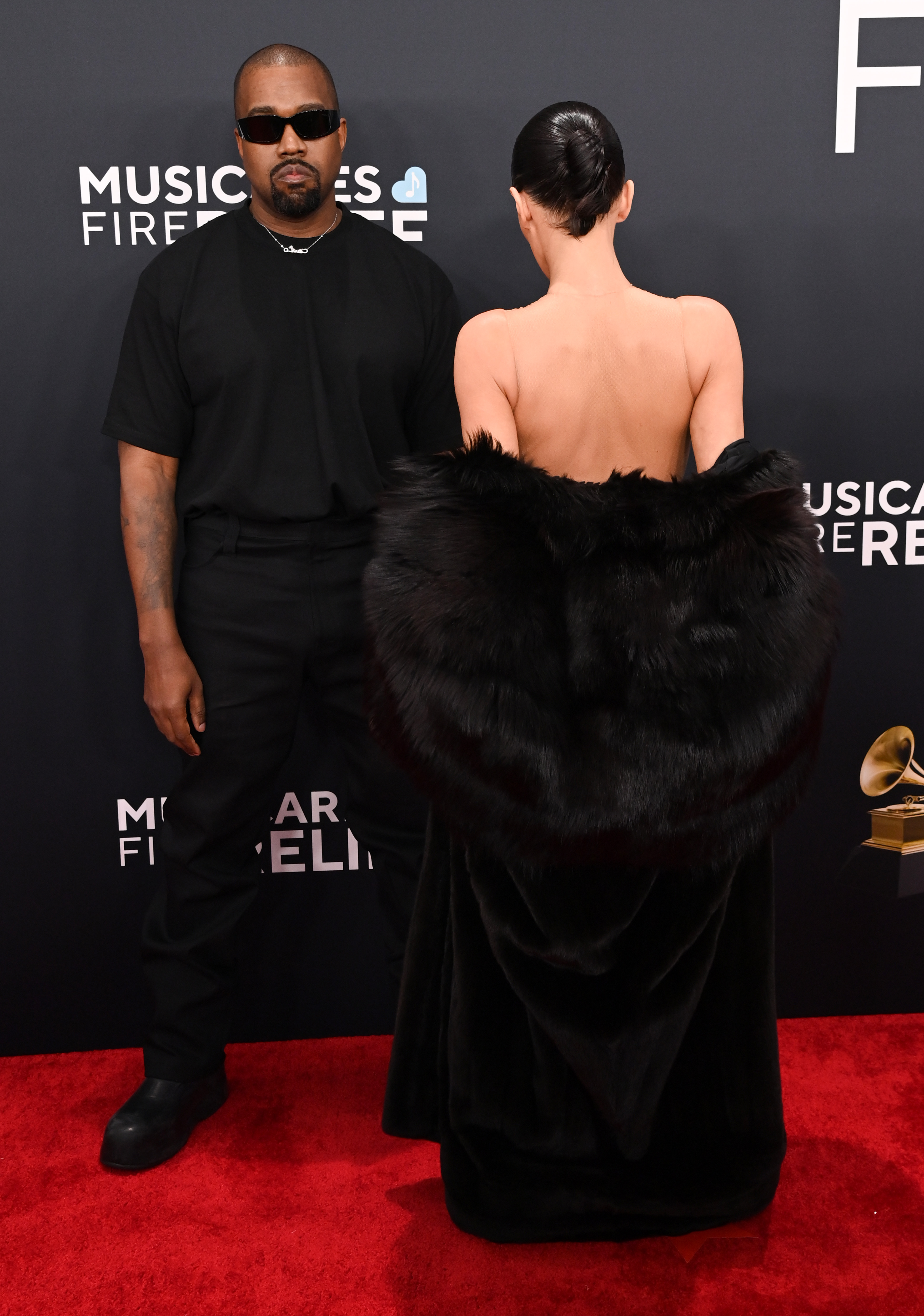 Kanye West et Bianca Censori | Source : Getty Images