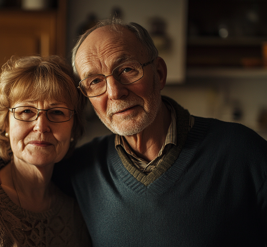 Un couple dans sa maison | Source : Midjourney