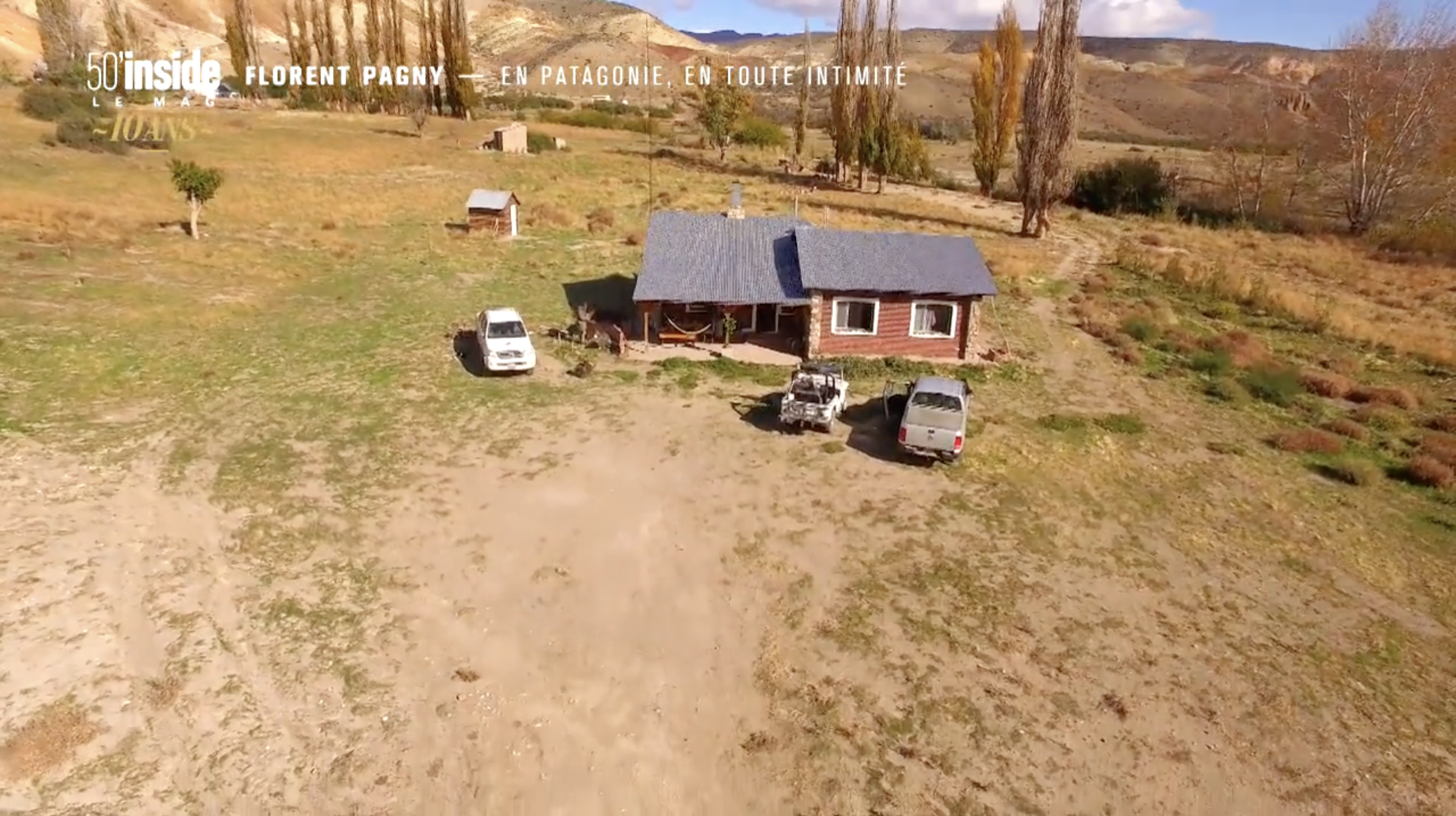 Maison de Florent Pagny en Patagonie | Source : capture vimeo