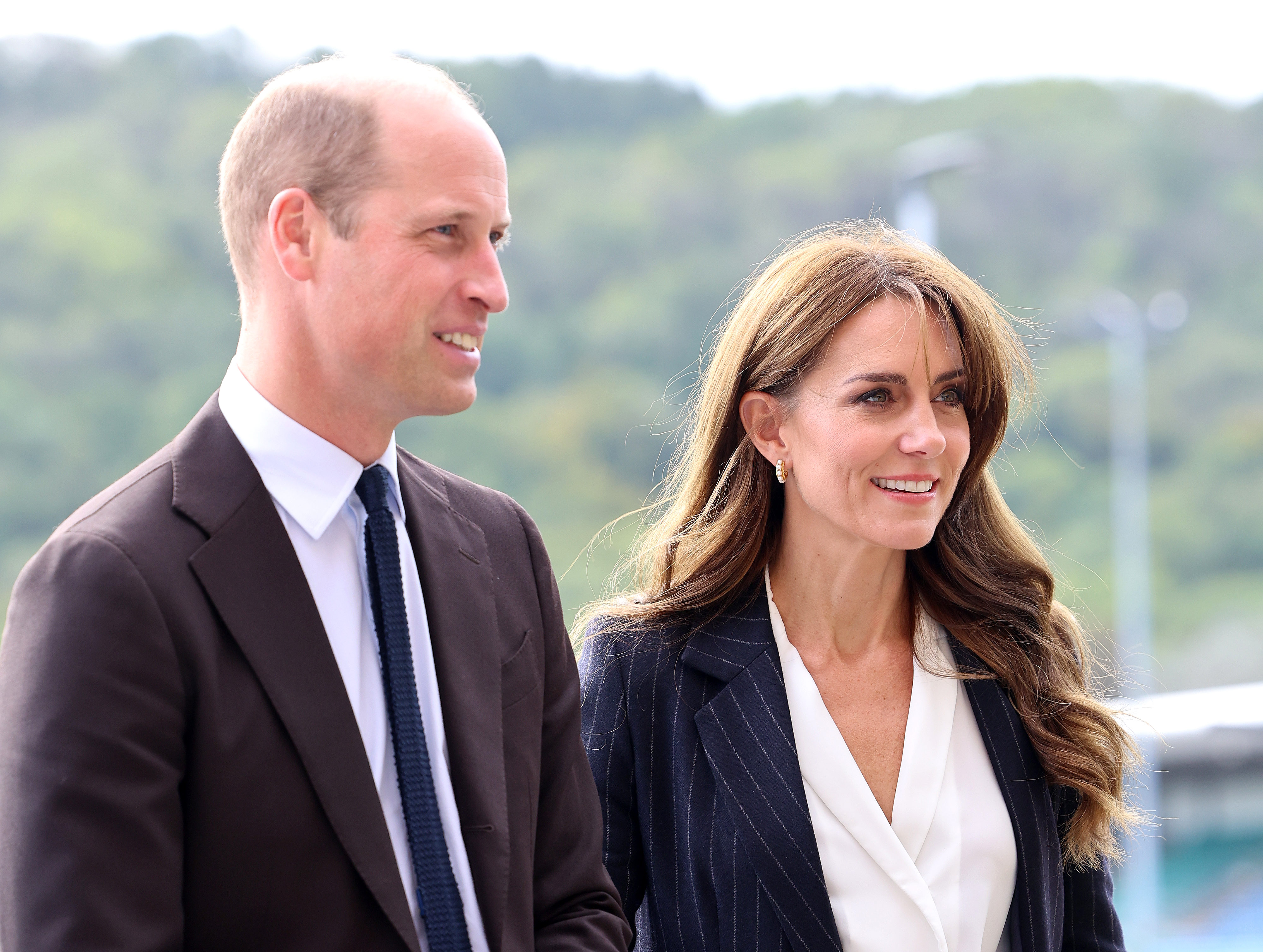 La princesse Catherine et le prince William au pavillon Grange pour célébrer le début du mois de l'histoire des Noirs, le 03 octobre 2023. | Source : Getty Images