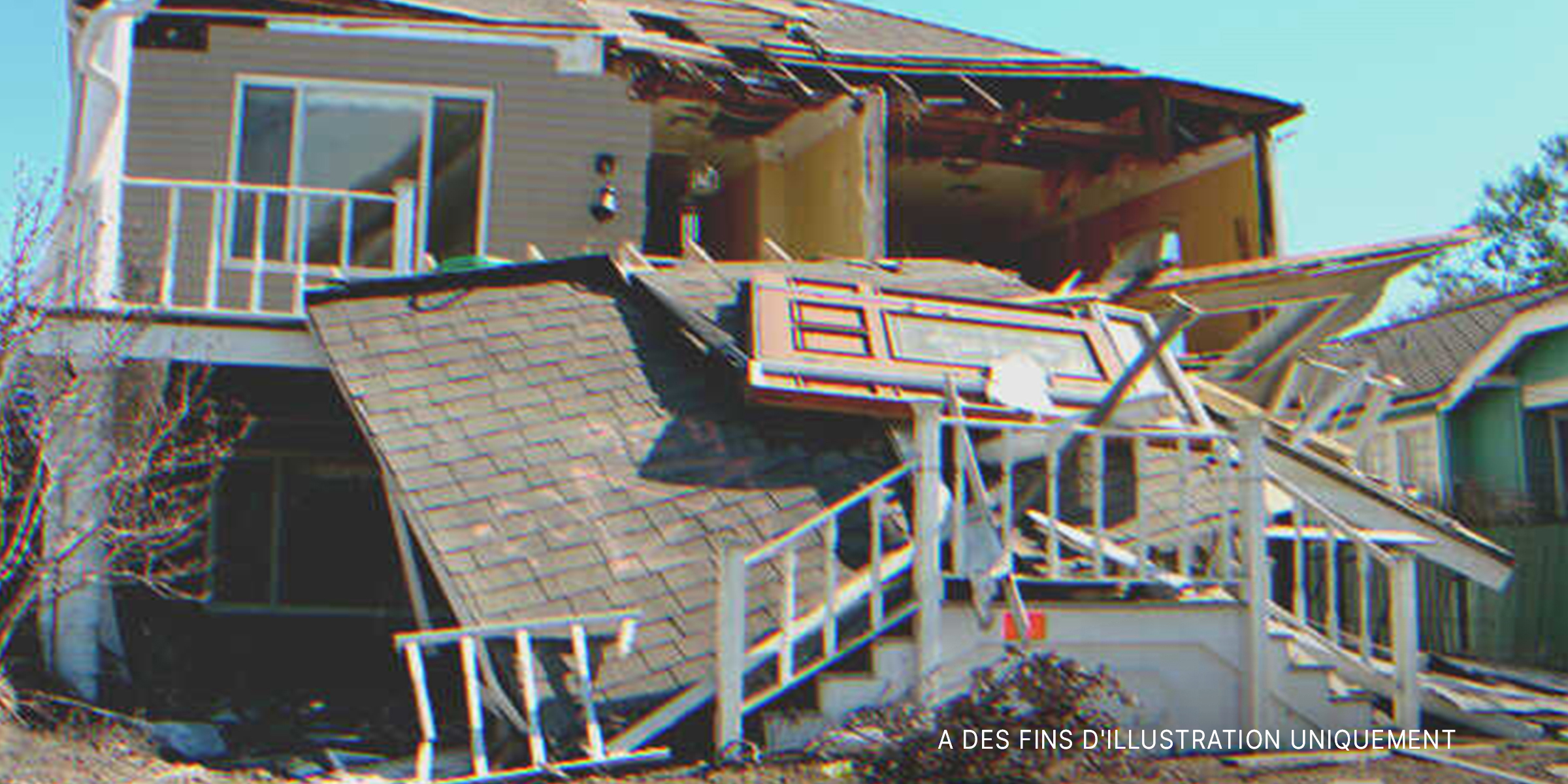 Une maison en ruine | Source : Getty Images