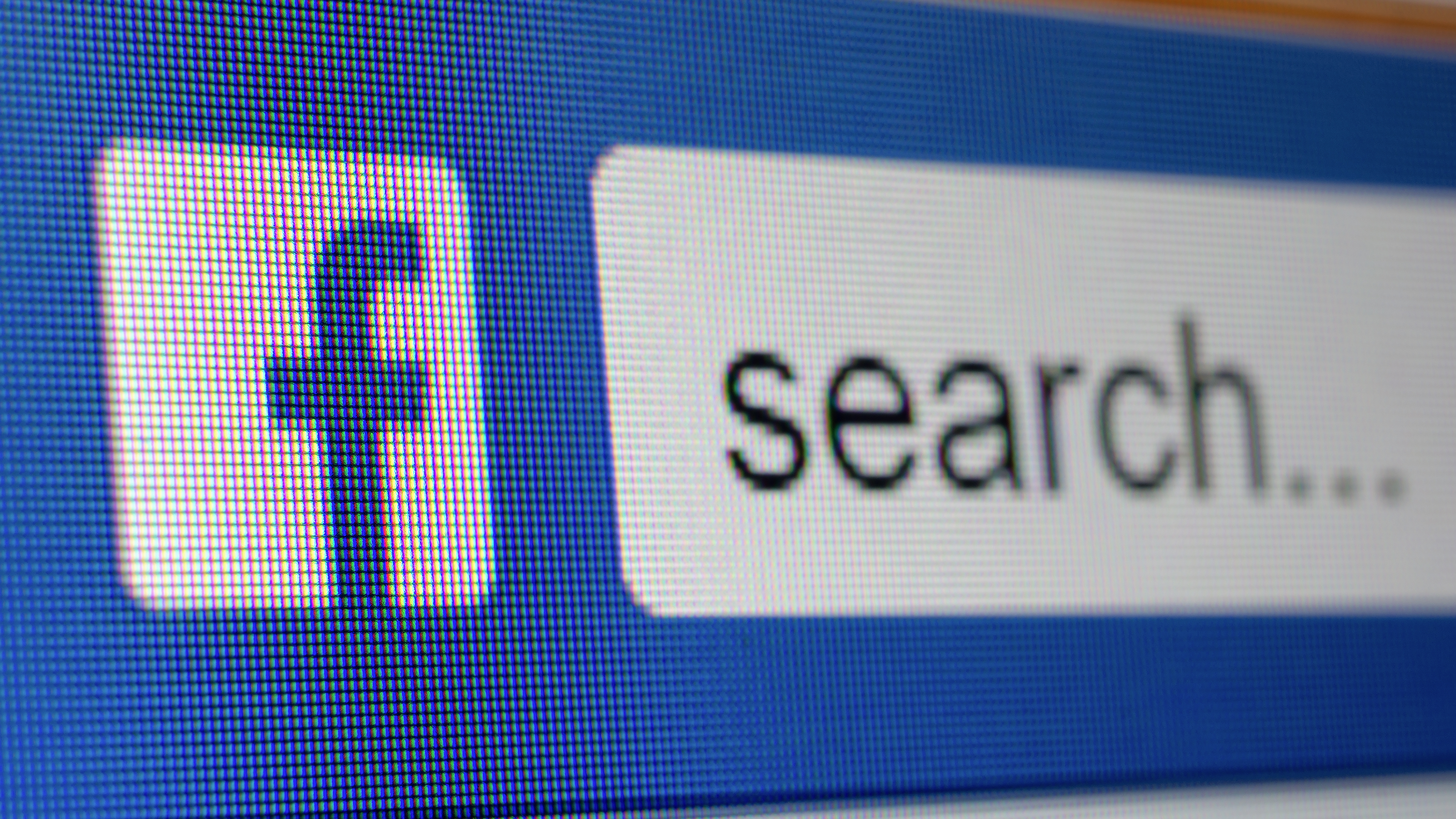 La barre de recherche de Facebook.│Source : Shutterstock