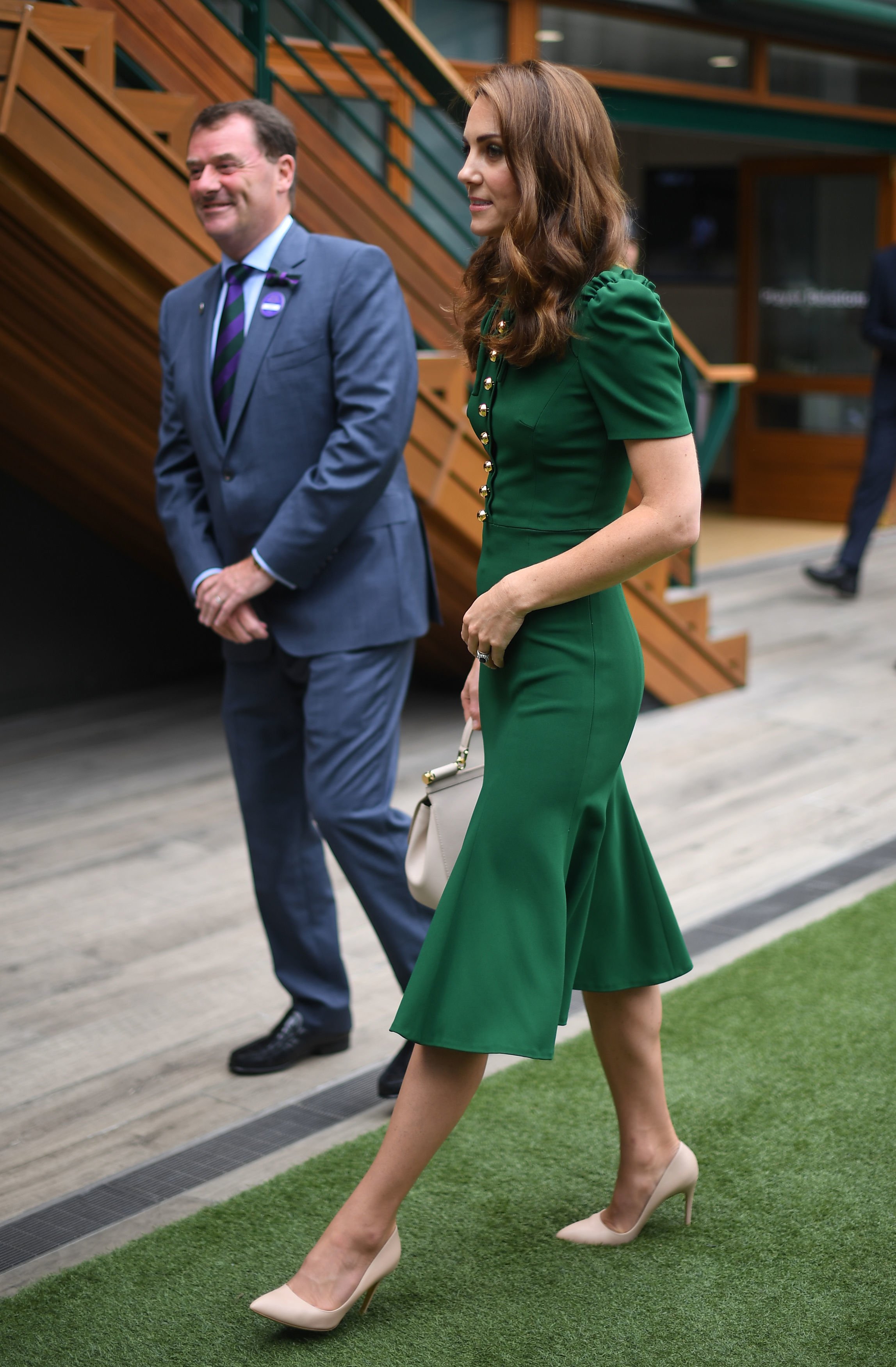 Kate Middleton à la finale du simple dames. l Photo : Getty Images