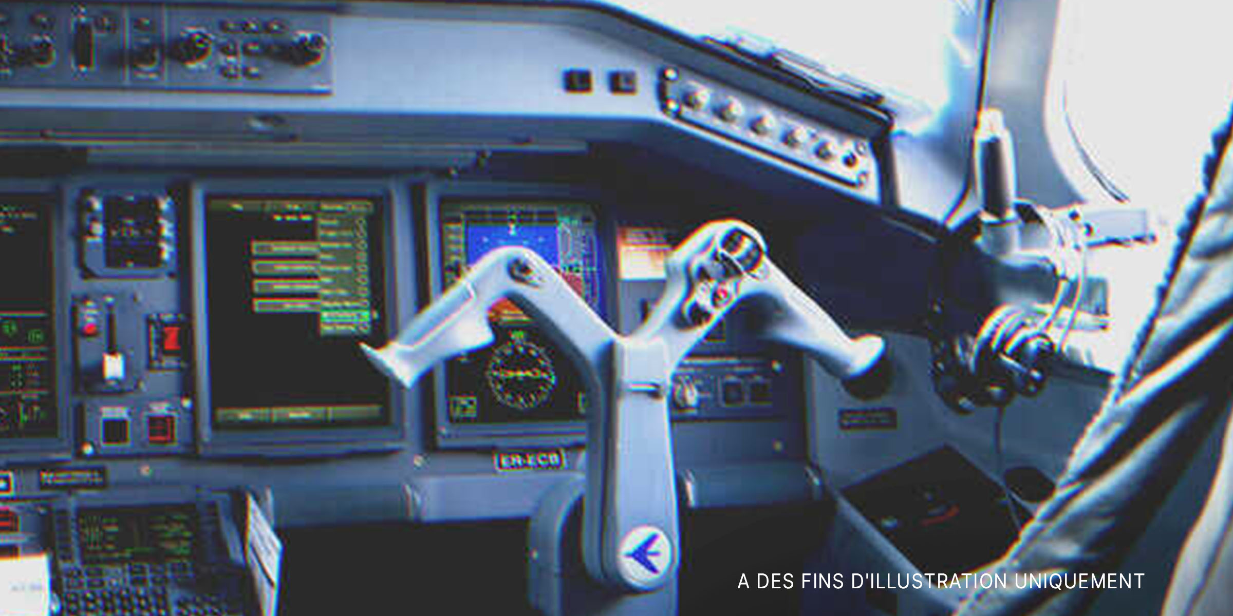 Dans le cockpit d'un avion | Source : Shutterstock