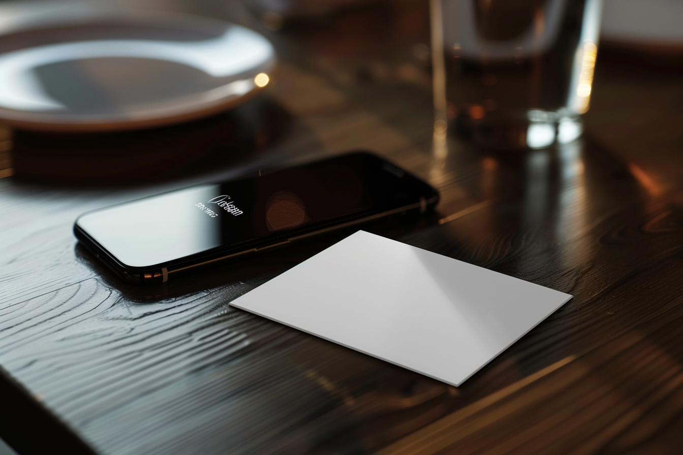 Une carte sur une table | Source : Midjourney
