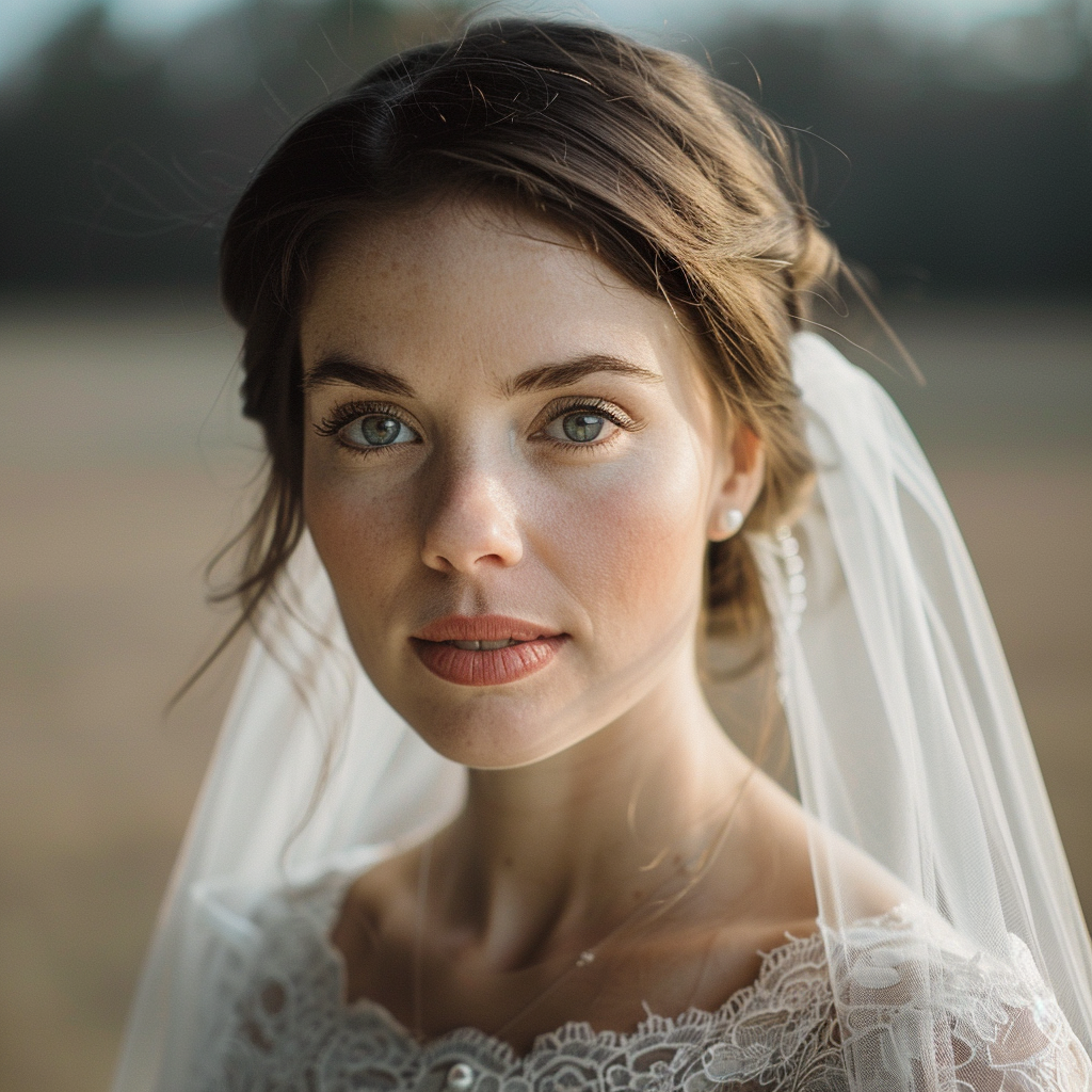 Une mariée sérieuse | Source : Midjourney