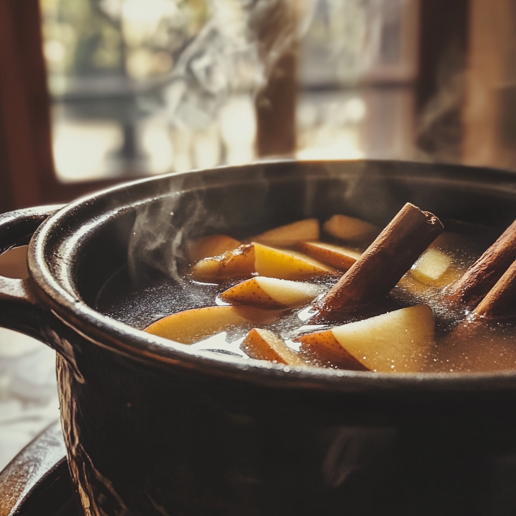 Un pot de cidre de pommes | Source : Midjourney