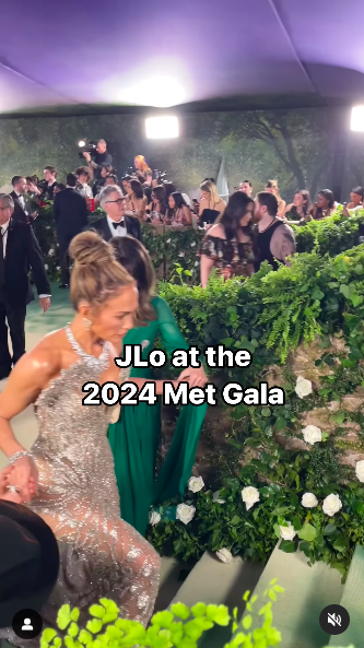Jennifer Lopez au Met Gala de cette année, posté le 9 mai 2024 | Source : Instagram/heyitsanika
