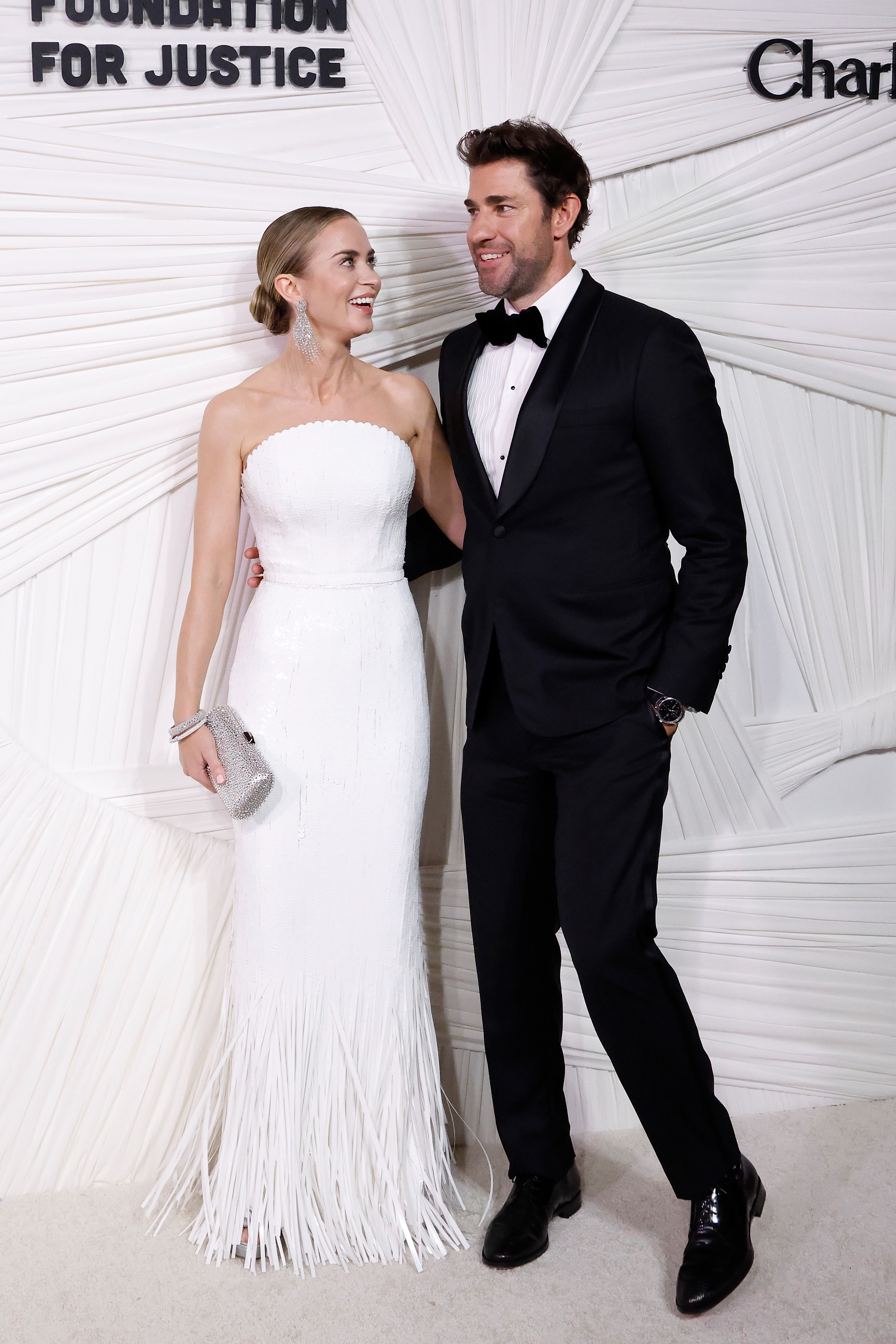 Emily Blunt et John Krasinski lors de la remise des prix Albie 2024 à New York le 26 septembre 2024 | Source : Getty Images