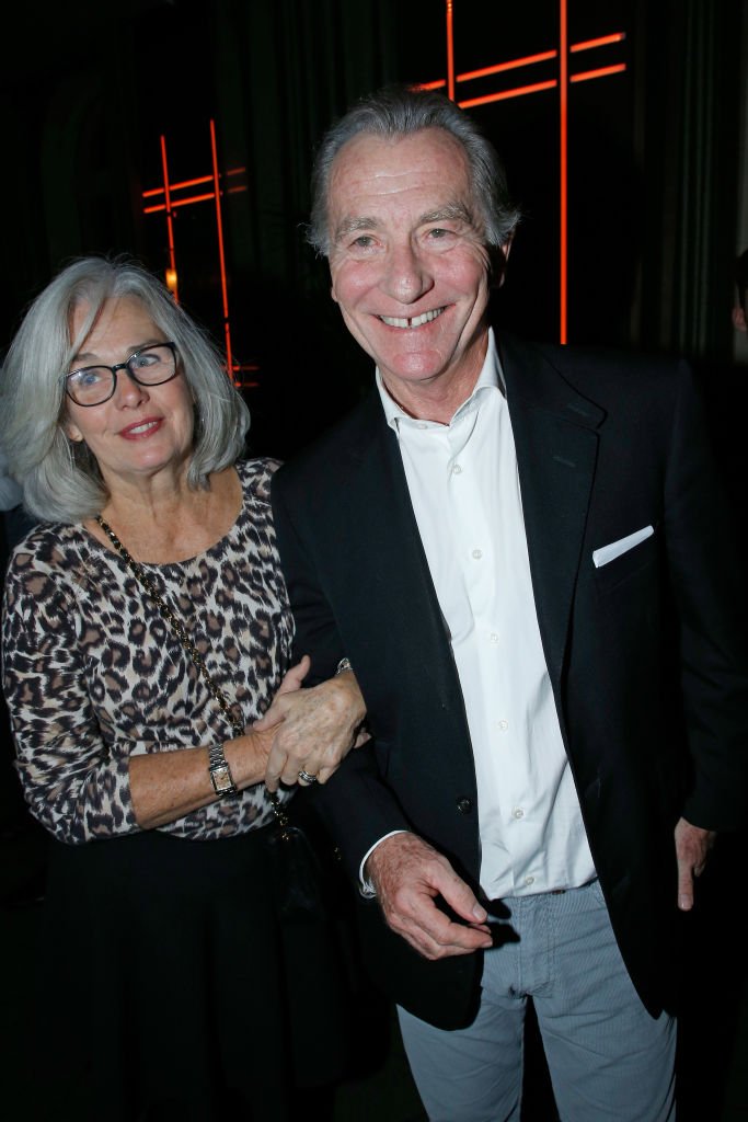 William Leymergie et son épouse Maryline assister à Claude Lelouch célèbre son 80e anniversaire au restaurant Victoria le 30 octobre 2017 à Paris, France. | Photo : Getty Images