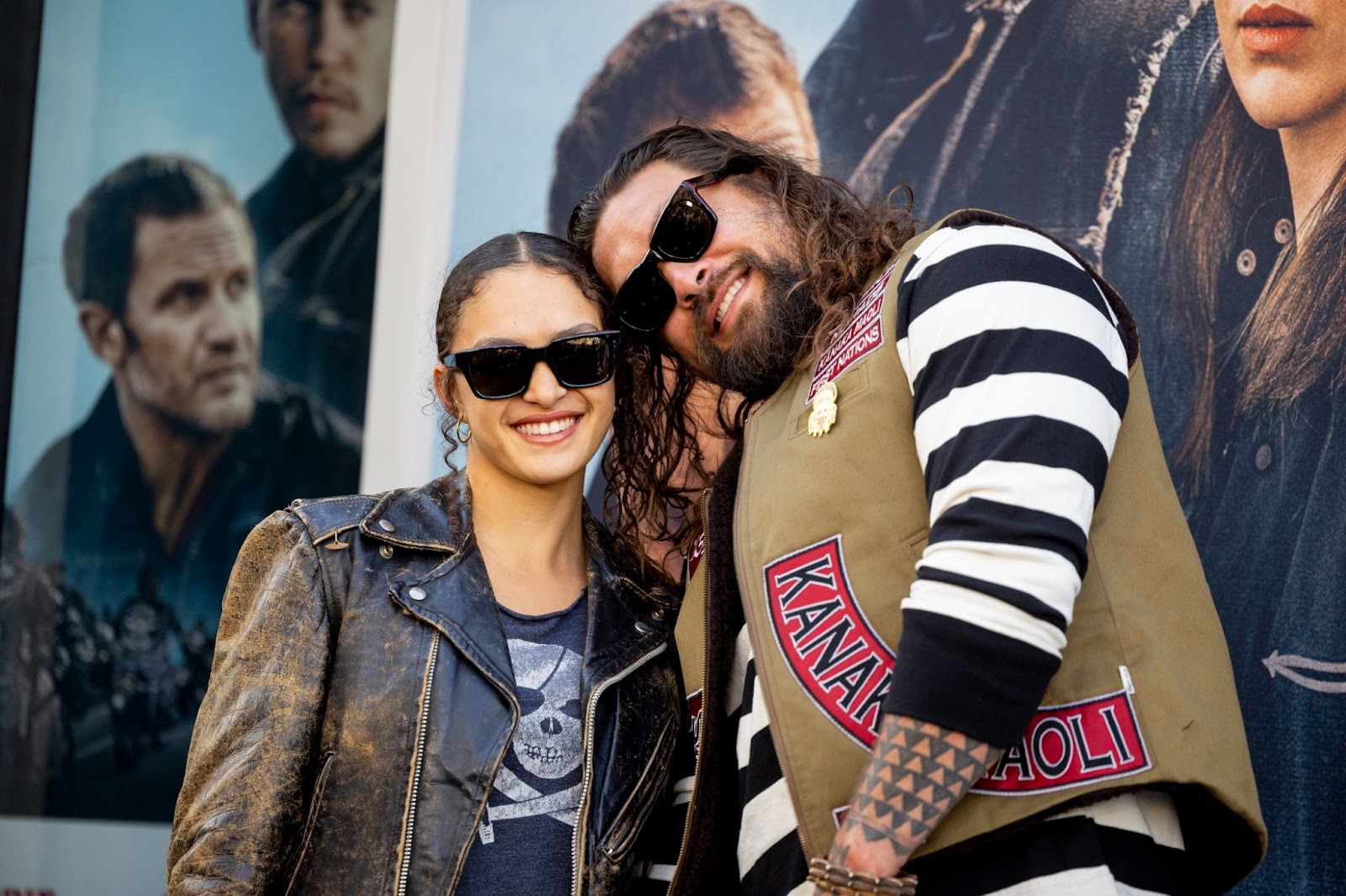 Lola Lolani et Jason Momoa à la première du film "The Bikeriders" le 17 juin 2024. Jason a partagé un moment amusant et décontracté avec sa fille alors qu'ils soutenaient le film, mettant en évidence leur lien étroit. | Source : Getty Images