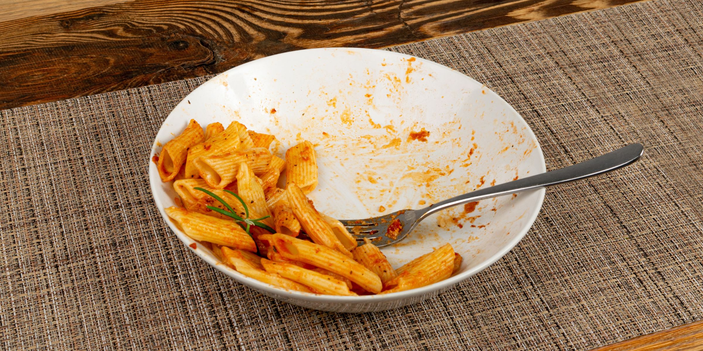 Des restes de pâtes | Source : Shutterstock