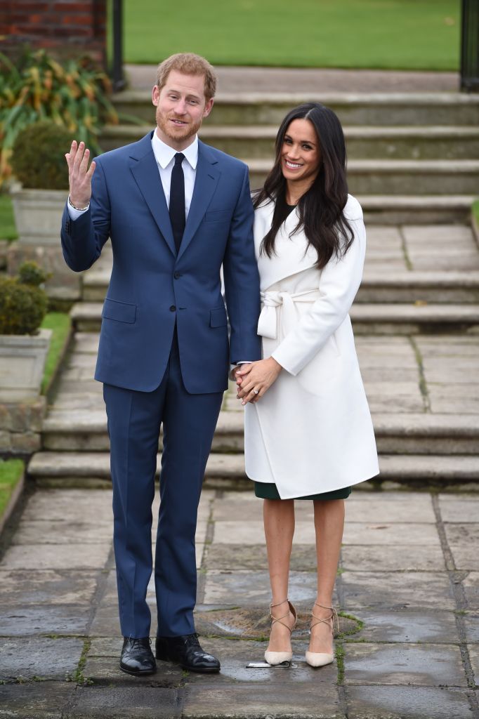 Le prince Harry et l'actrice Meghan Markle lors d'un photocall officiel | Photo: Getty Images