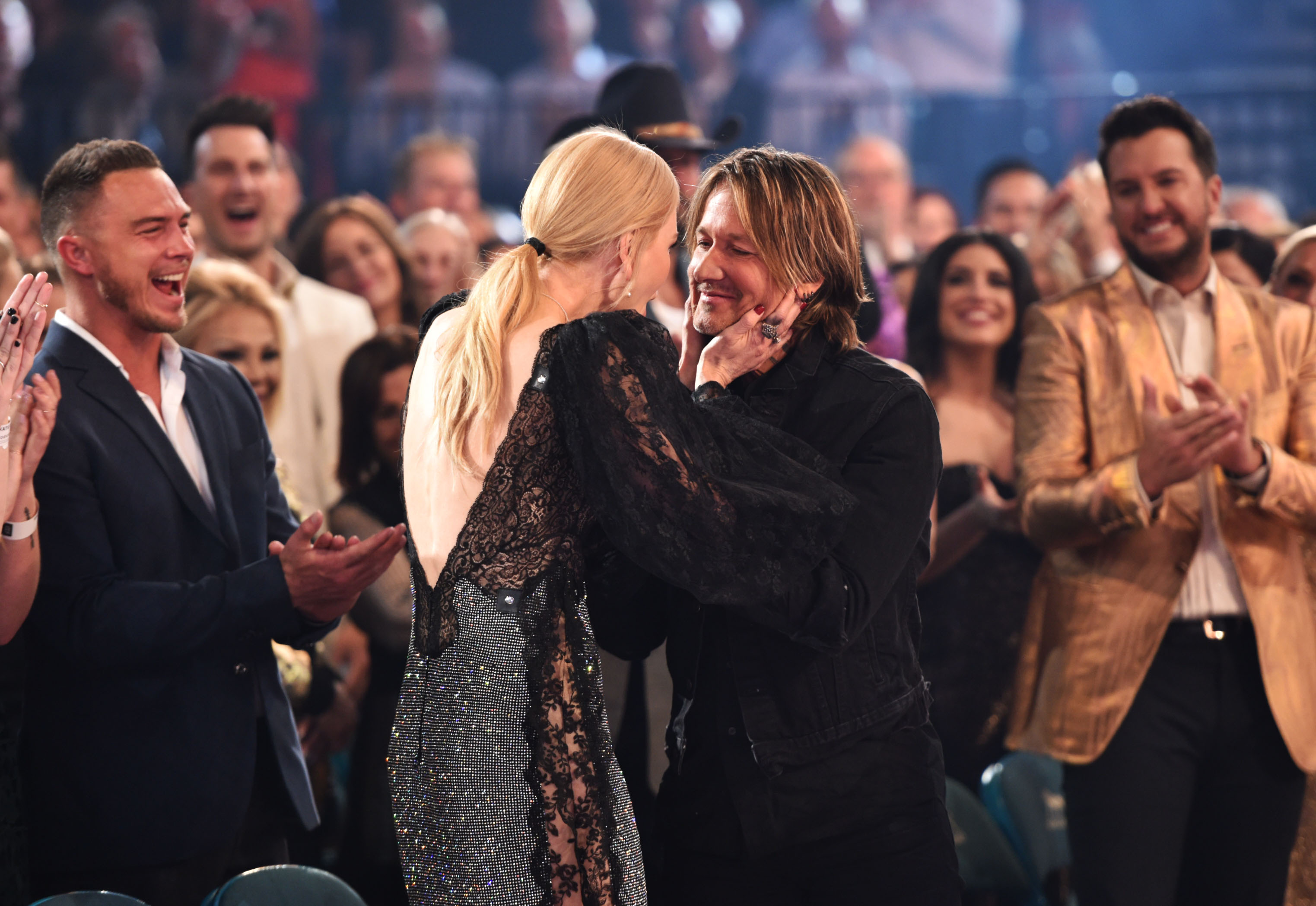 Nicole Kidman et Keith Urban lors de la 54e cérémonie des Academy Of Country Music Awards au MGM Grand Garden Arena le 07 avril 2019 à Las Vegas, Nevada | Source : Getty Images