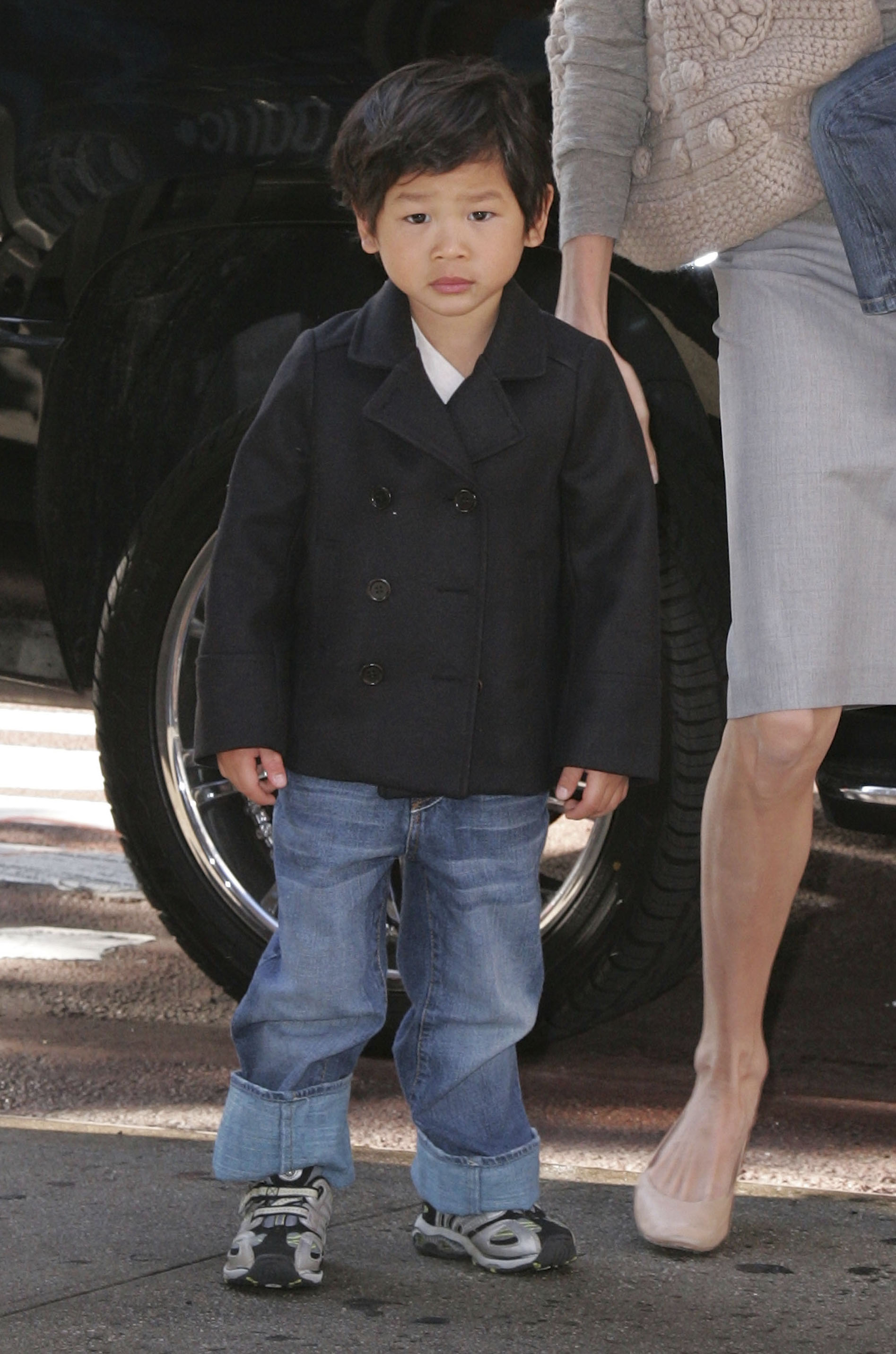 Pax Jolie-Pitt à la librairie Borders le 20 septembre 2007 à New York. | Source : Getty Images