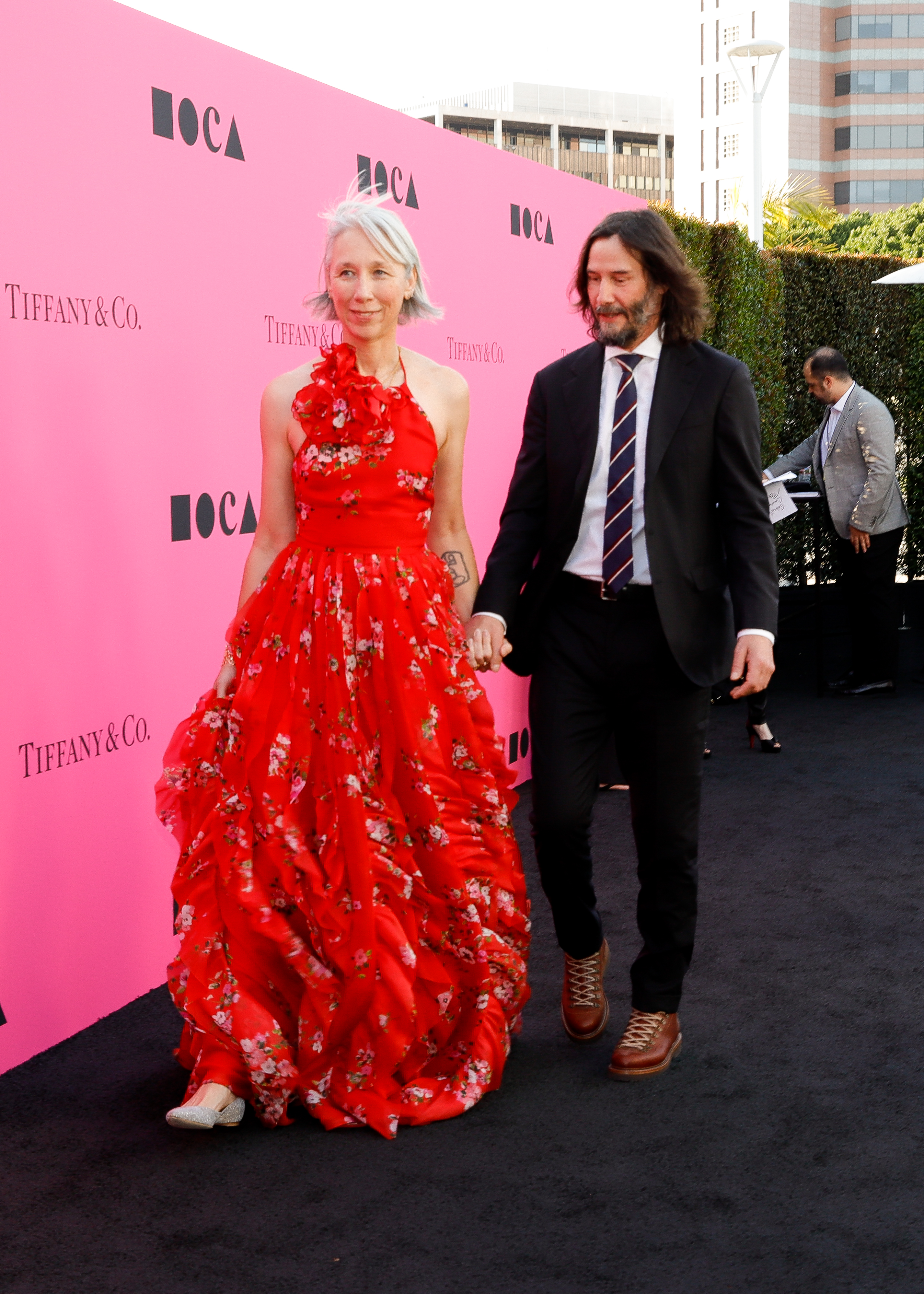 Alexandra Grant et Keanu Reeves assistent au gala MOCA 2023 le 15 avril 2023 à Los Angeles, en Californie. | Source : Getty Images