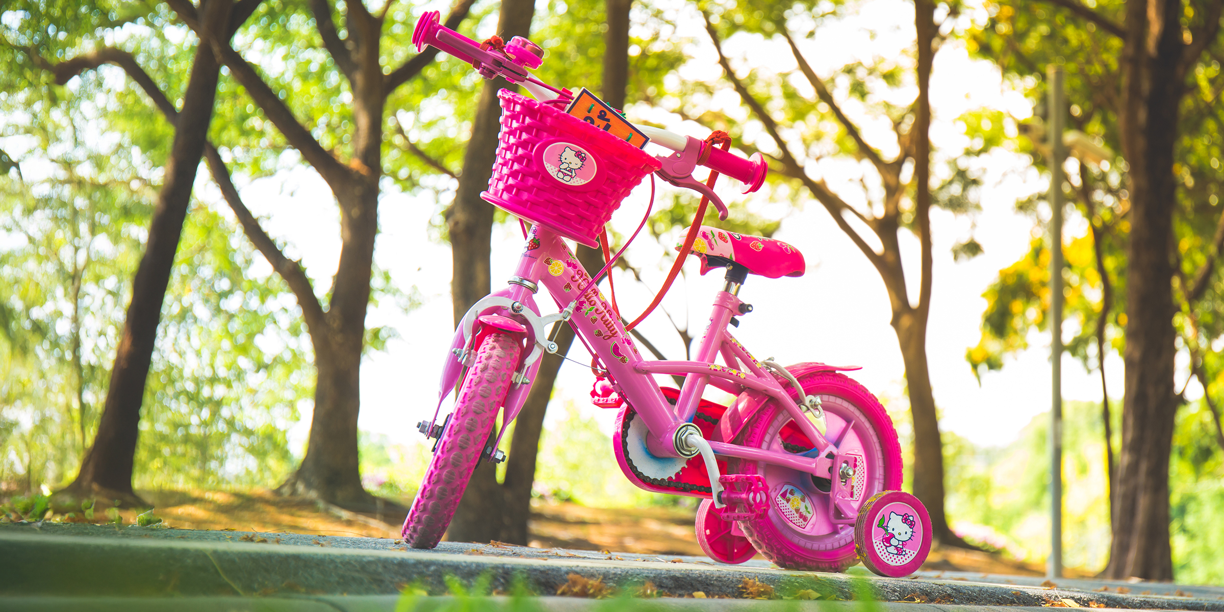 Le joli vélo rose d'une petite fille | Source : Shutterstock