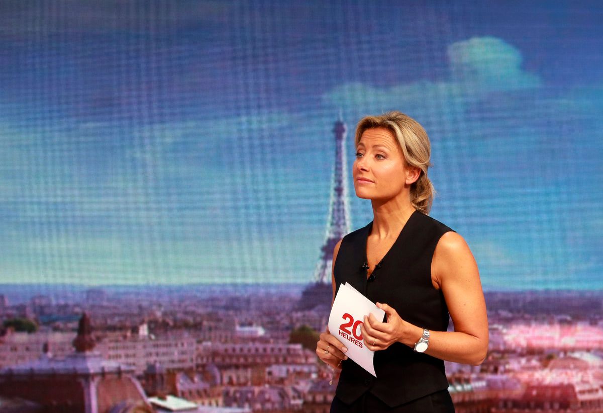 La journaliste Anne-Sophie Lapix | photo: Getty Images