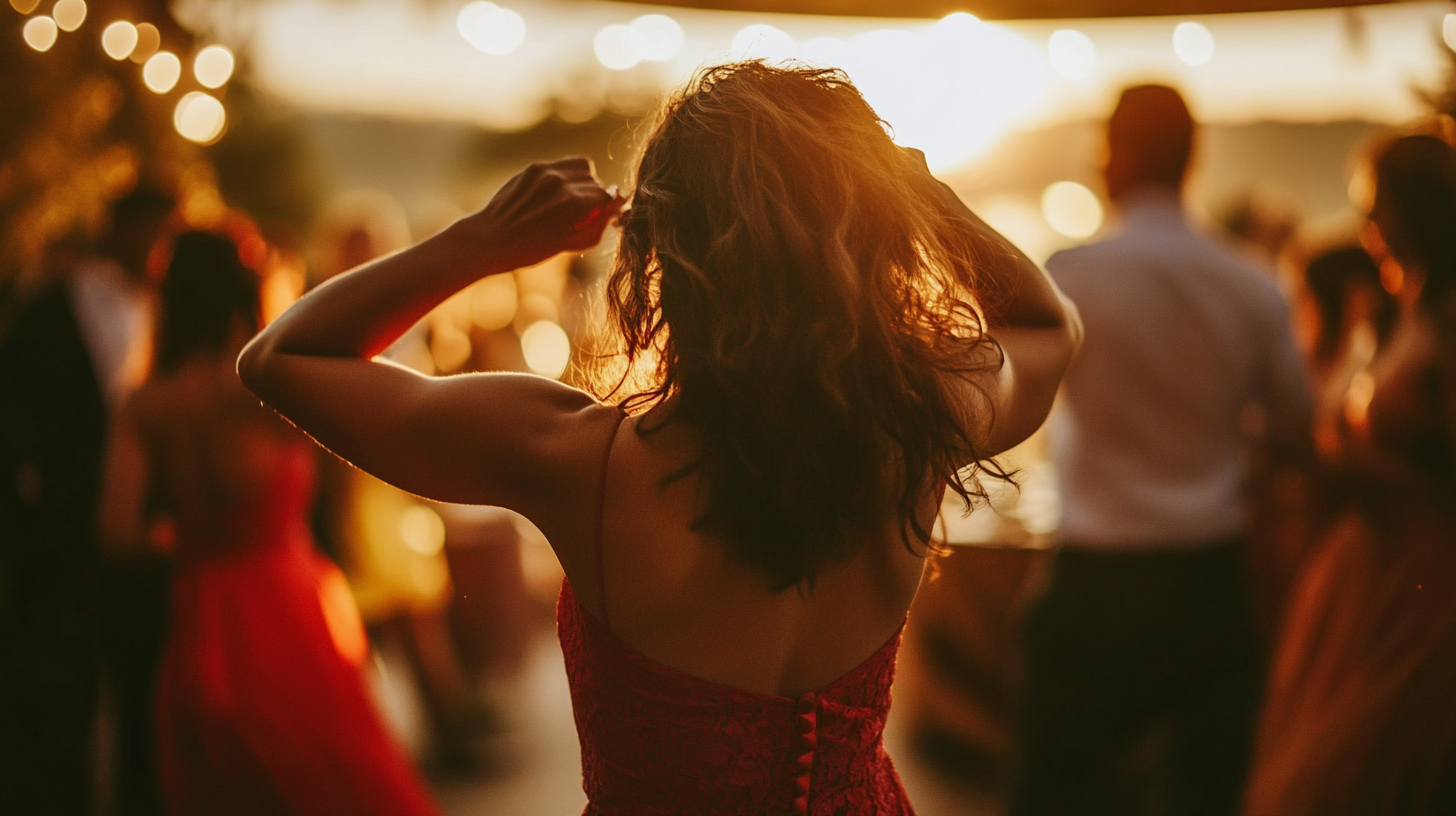 Une femme qui danse | Source : Midjourney