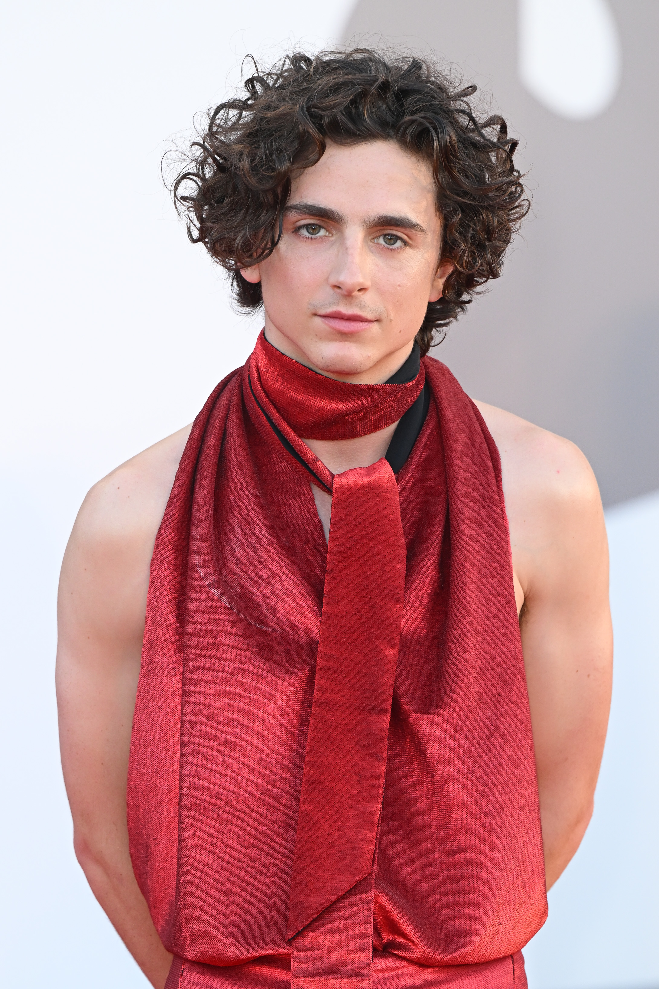 Timothee Chalamet assiste au tapis rouge de "Bones And All" lors de la 79e édition du Festival international du film de Venise le 2 septembre 2022 à Venise, en Italie. | Source : Getty Images