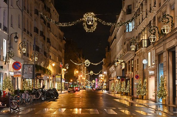 Ambiance de Noël à Paris.|Photo : Getty Images