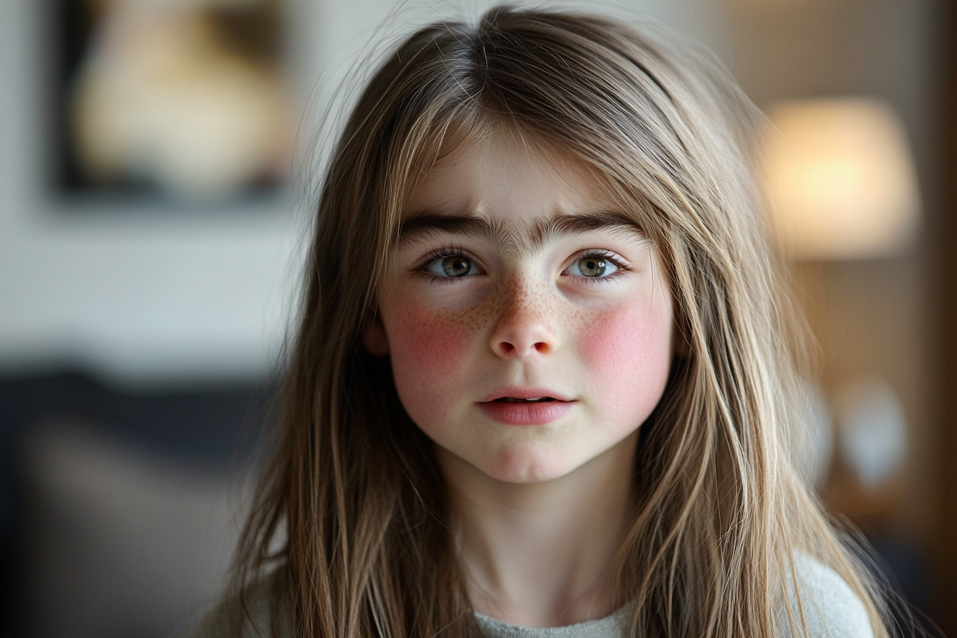 Une fille dans sa maison | Source : Midjourney