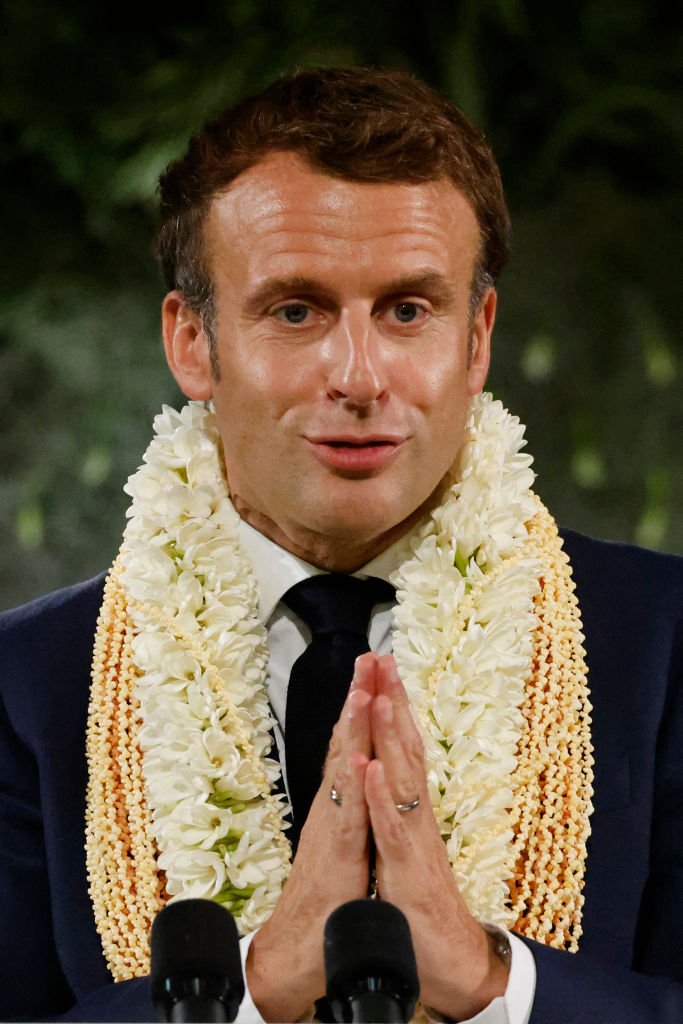 Emmanuel Macron. | Source : Getty Images