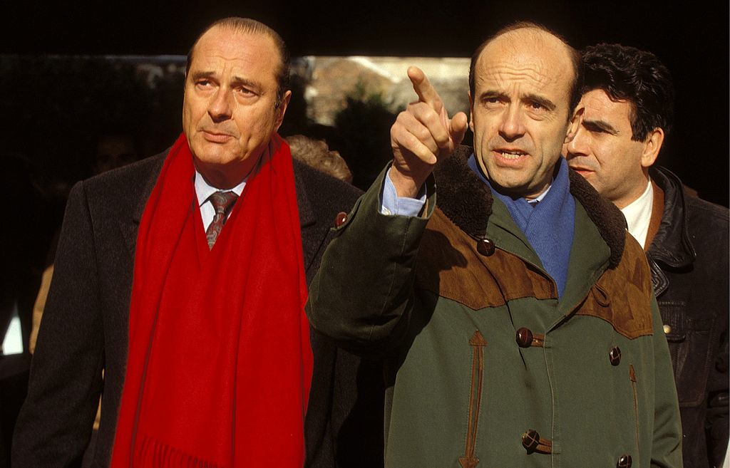 Alain Juppé et Jacques Chirac | Photo : Getty Images