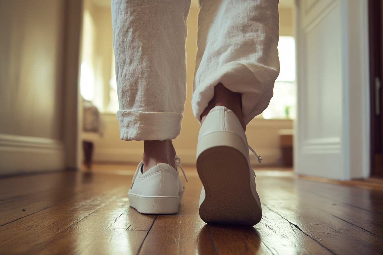 Une femme qui s'éloigne | Source : Midjourney