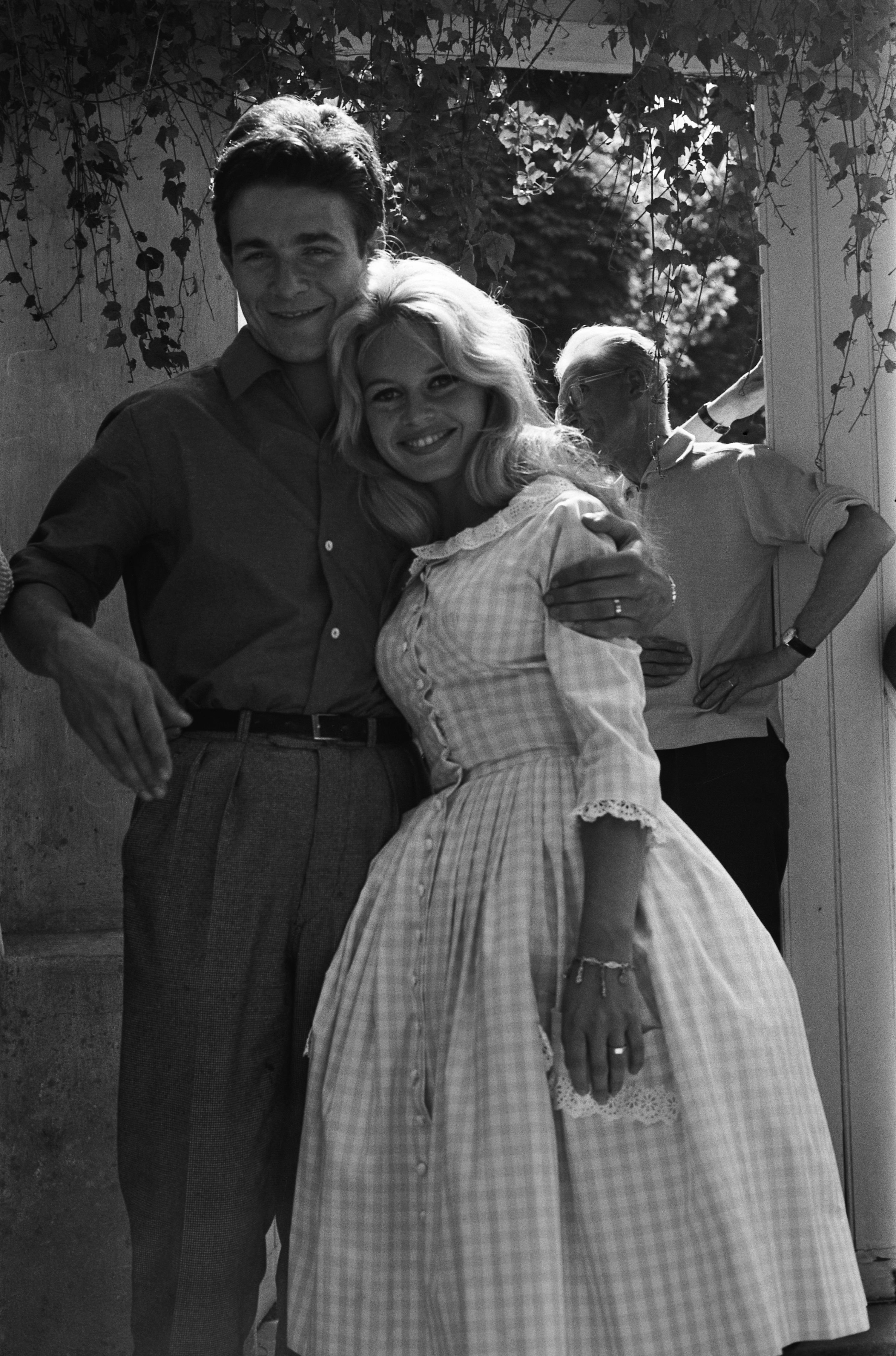 Brigitte Bardot lors de son mariage avec Jacques Charrier. l Source : Getty Images