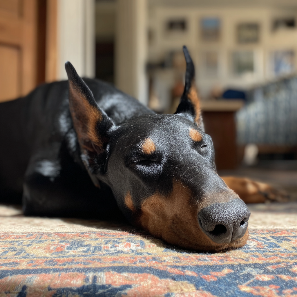 Un chien endormi | Source : Midjourney