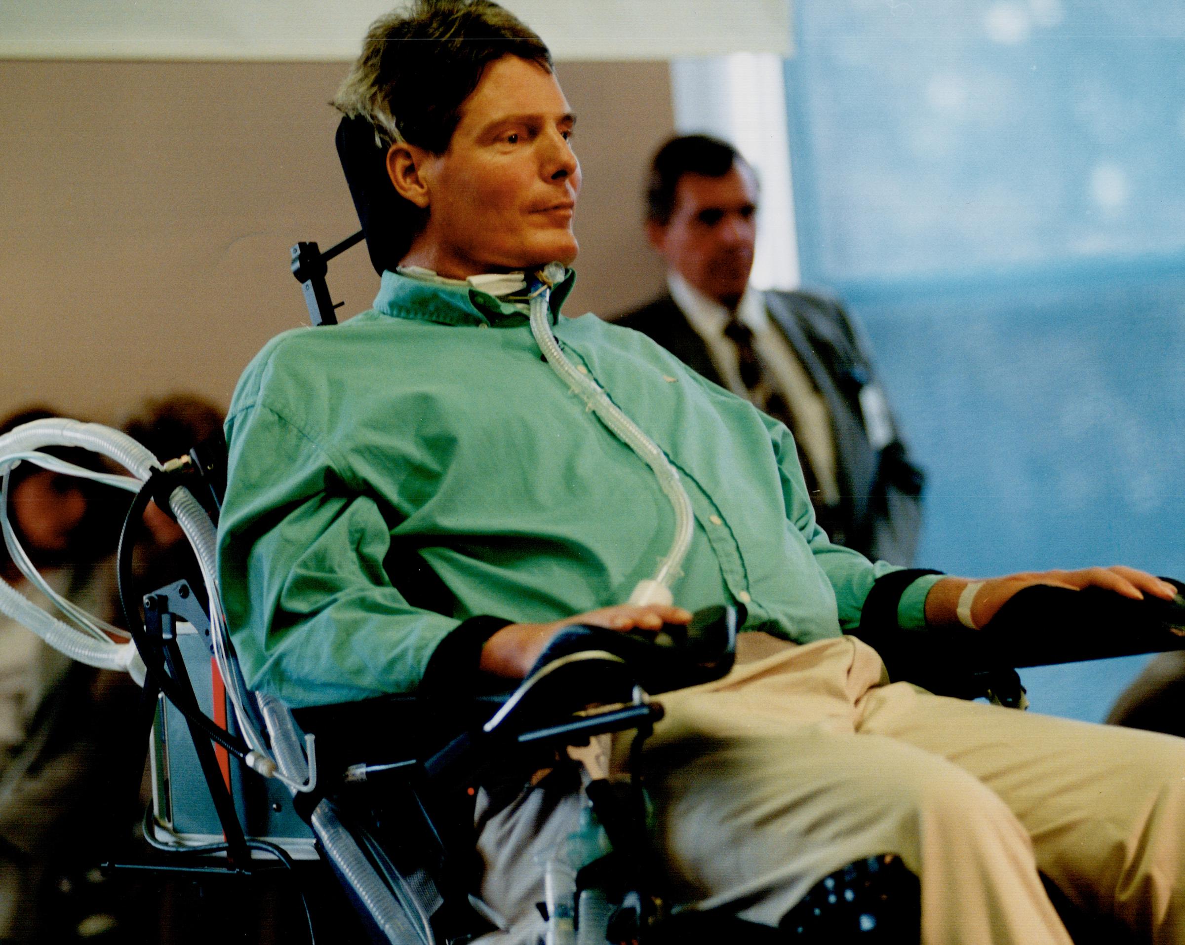 Christopher Reeve photographié le 4 septembre 1996 | Source : Getty Images