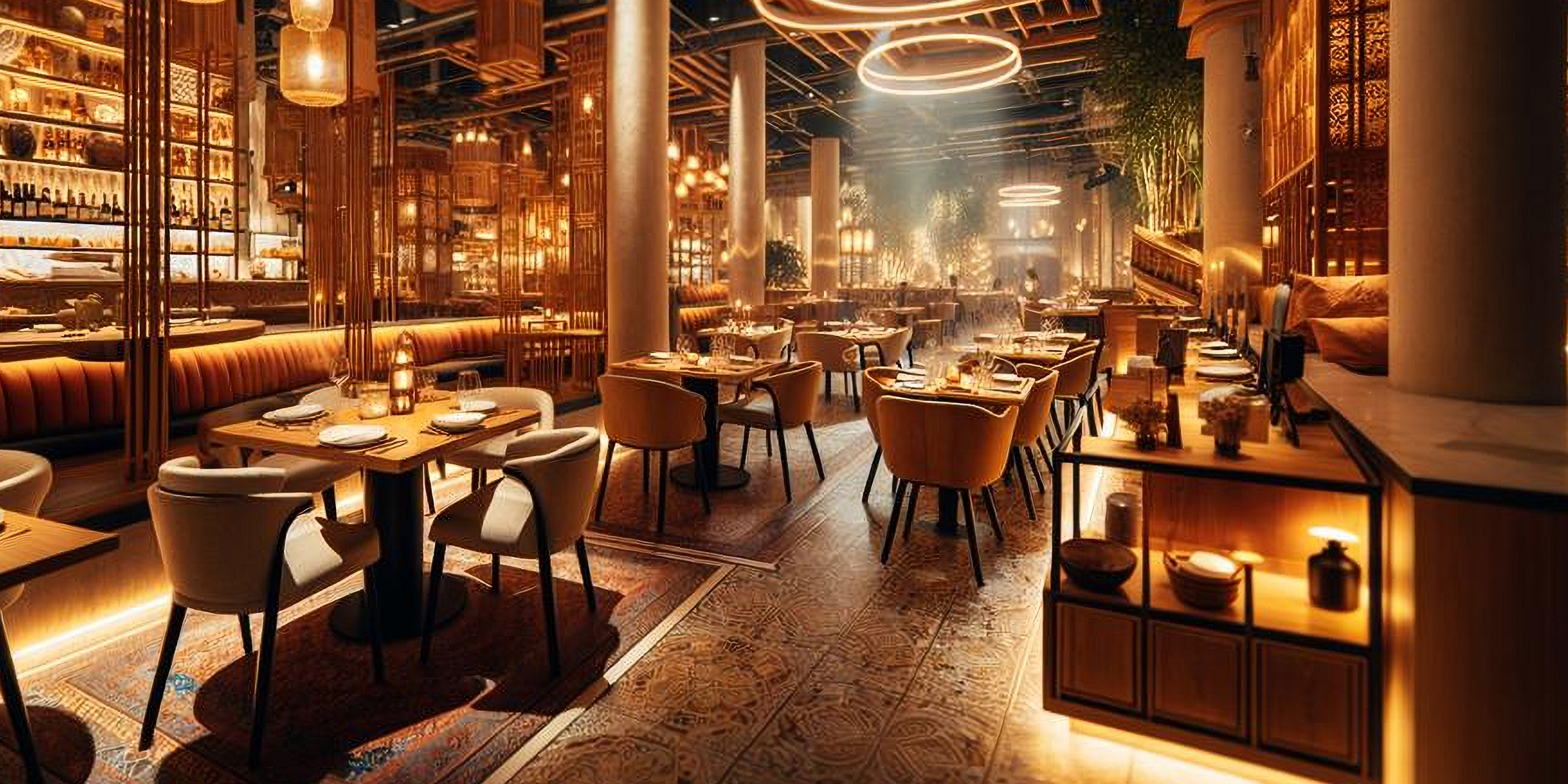 L'intérieur d'un restaurant | Source : Shutterstock