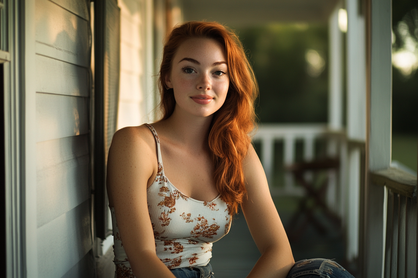 Une femme souriante | Source : Midjourney