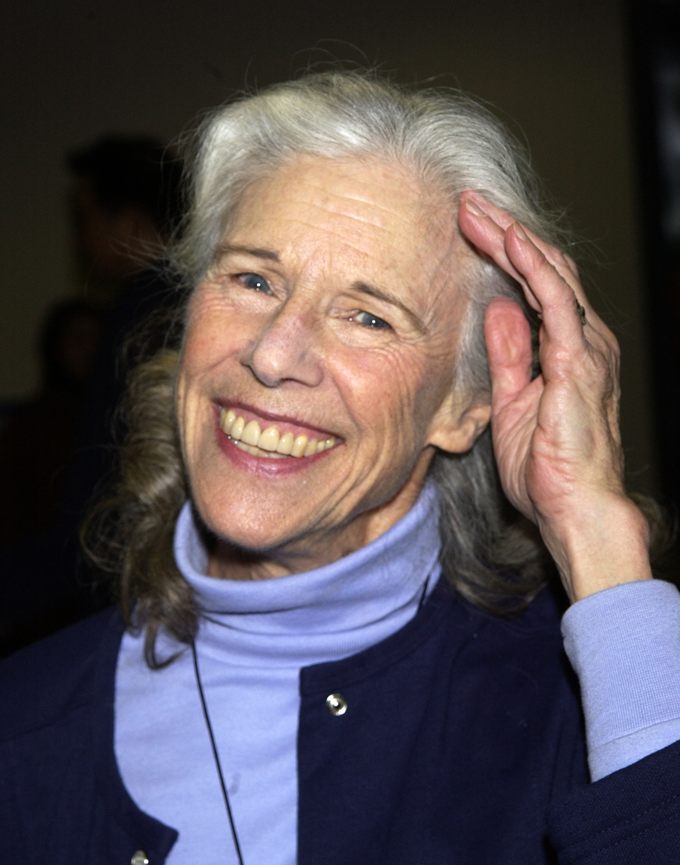 Frances Sternhagen à la première de "The Laramie Project" à New York en 2002 | Source : Getty Images
