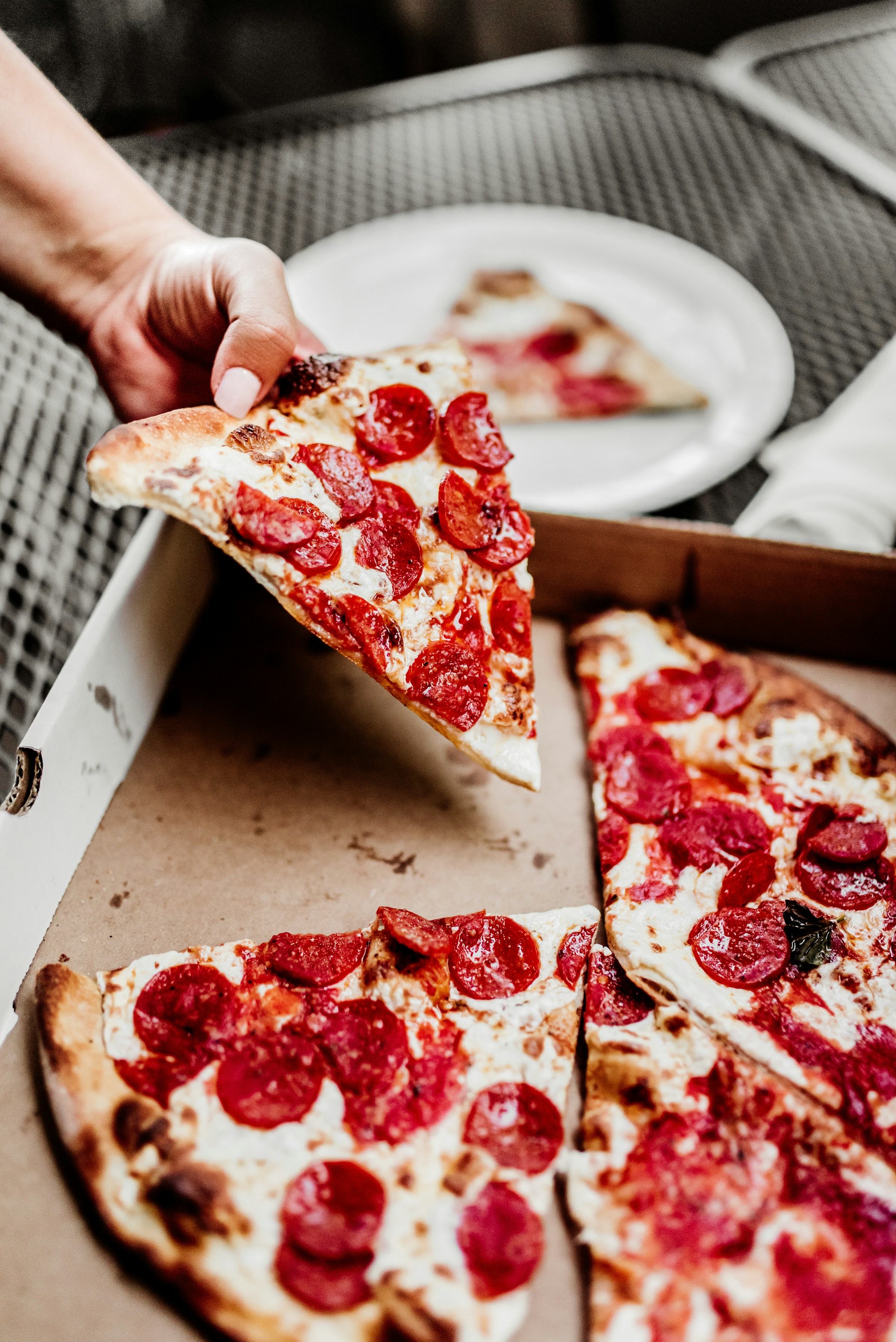 Une boîte de pizza | Source : Unsplash