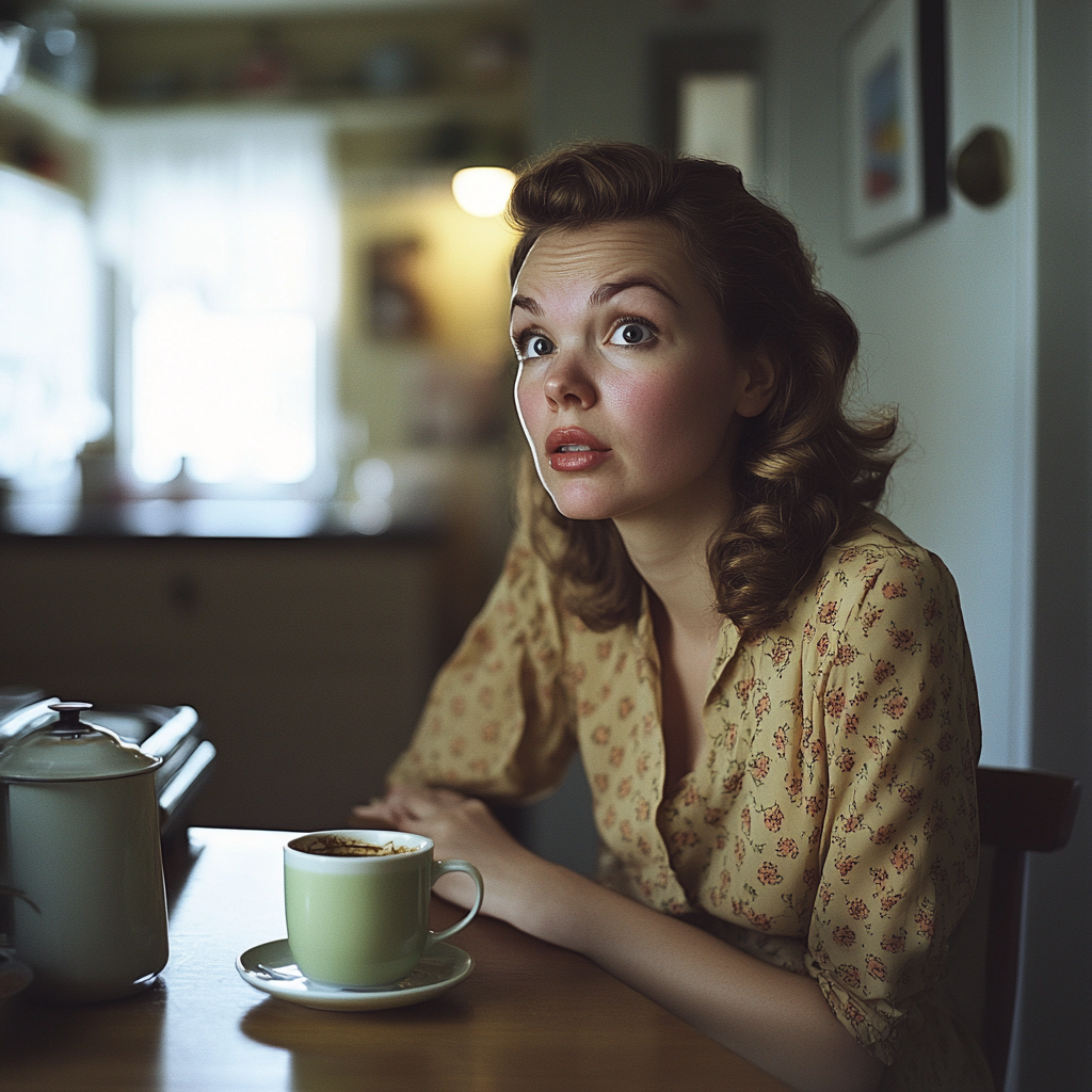 Une femme bouleversée et inquiète | Source : Midjourney