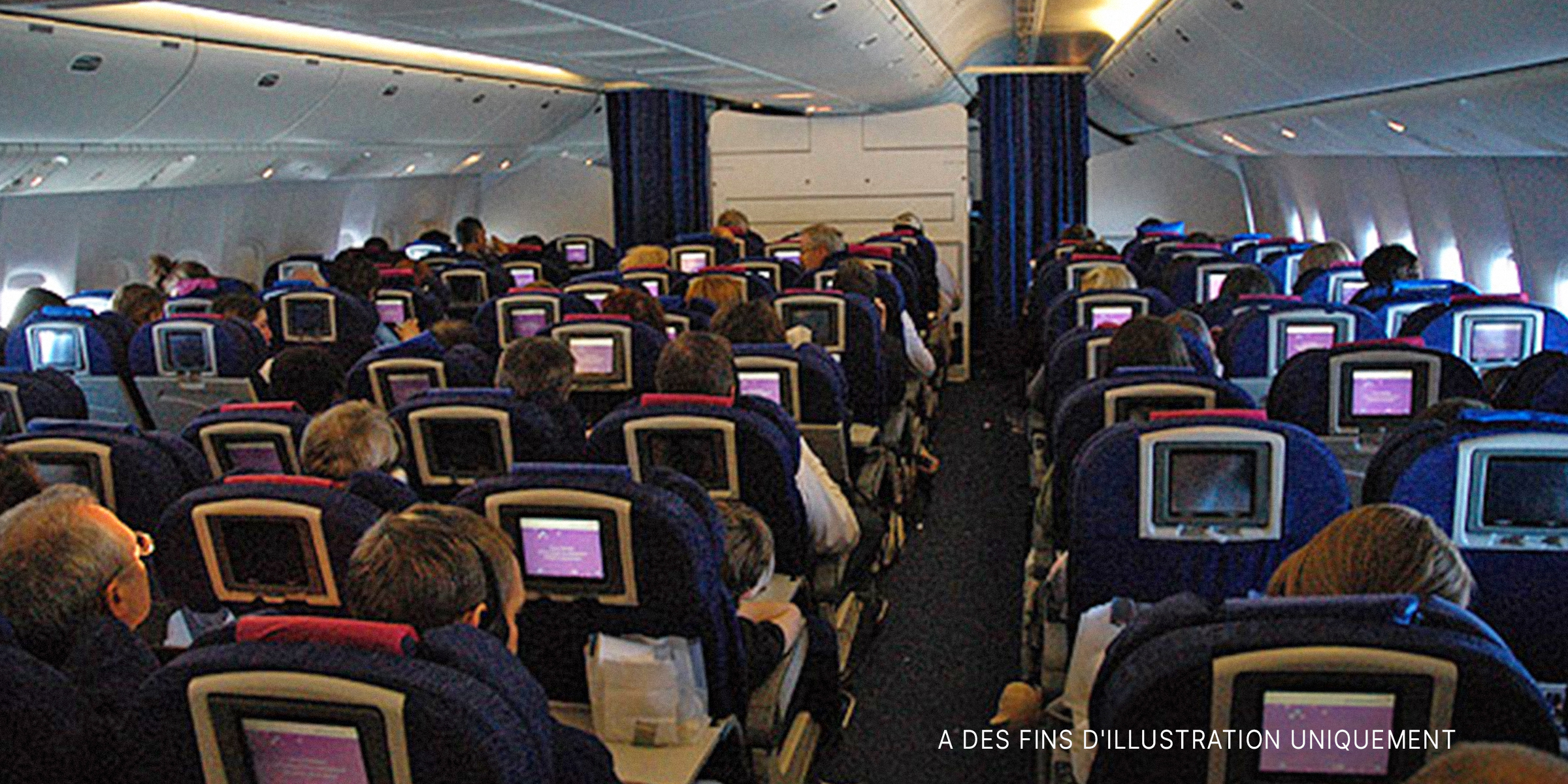 L'intérieur d'une cabine d'avion | Source : Flickr / caribb (CC BY-SA 2.0)