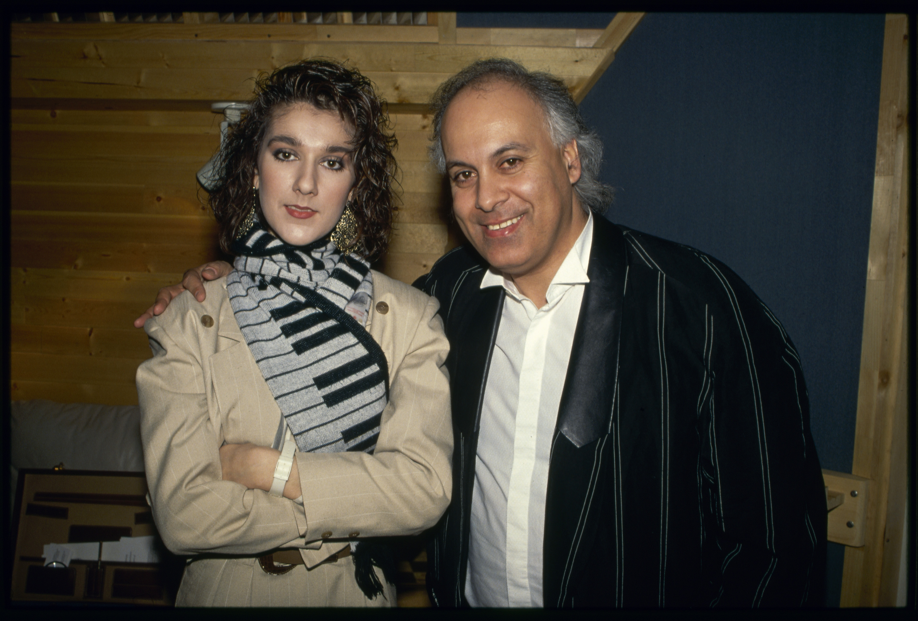 Céline Dion et René Angelil photographiés le 1er mars 1988 | Source : Getty Images