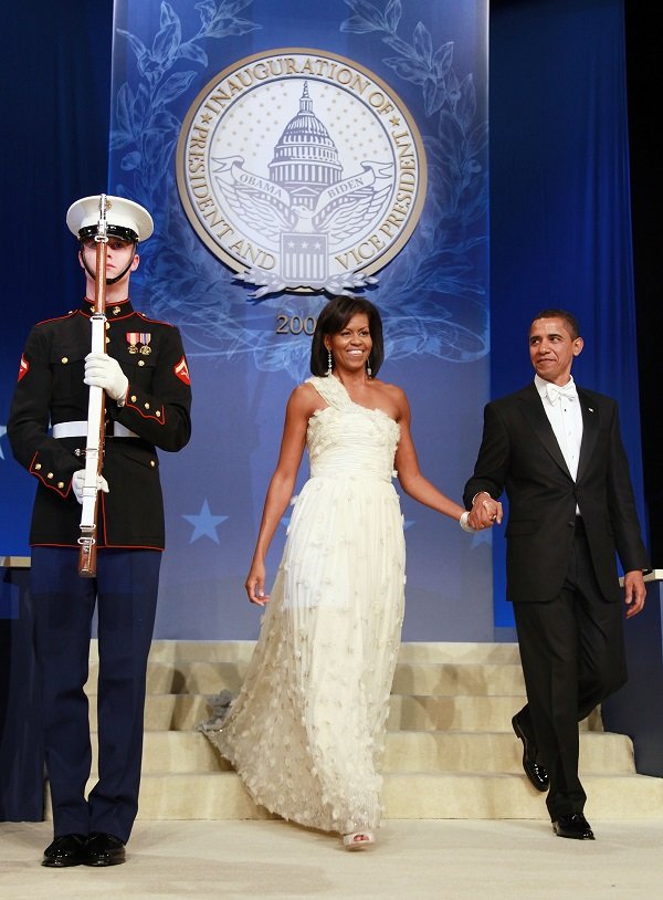 Barack et Michelle Obama au bal Obama Homes States le 20 janvier 2009 à Washington DC. |  Photo : Getty Images