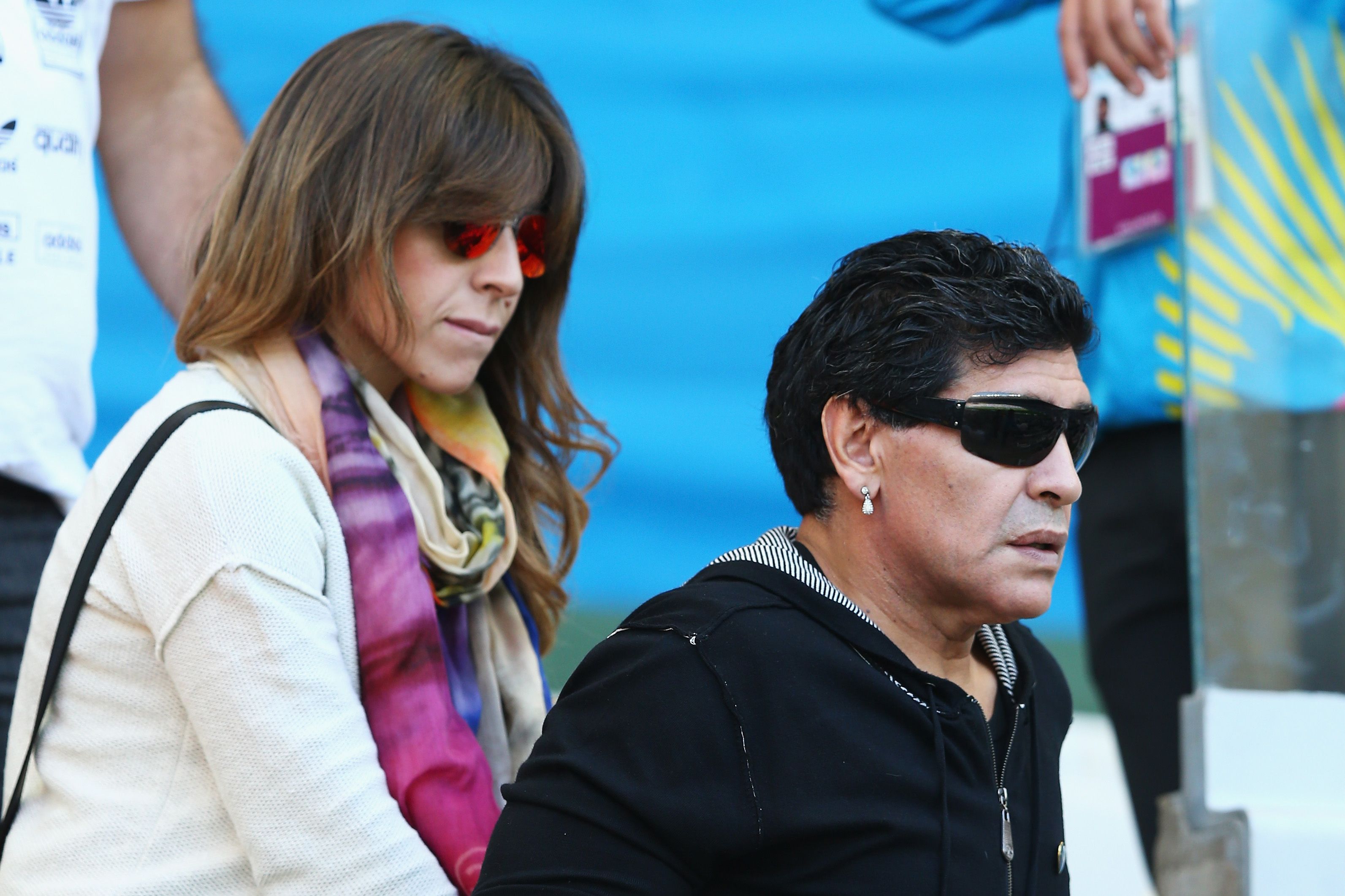 Giannina Maradona, le 21 juin 2014 à Belo Horizonte, au Brésil. | Photo : Getty Images