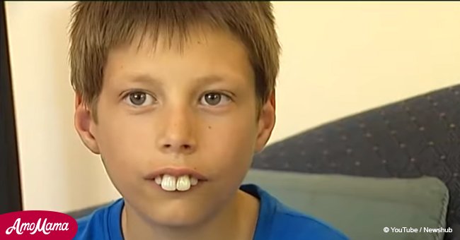 Un garçon intimidé par ses camarades de classe à cause de ses dents de devant a finalement obtenu un nouveau sourire