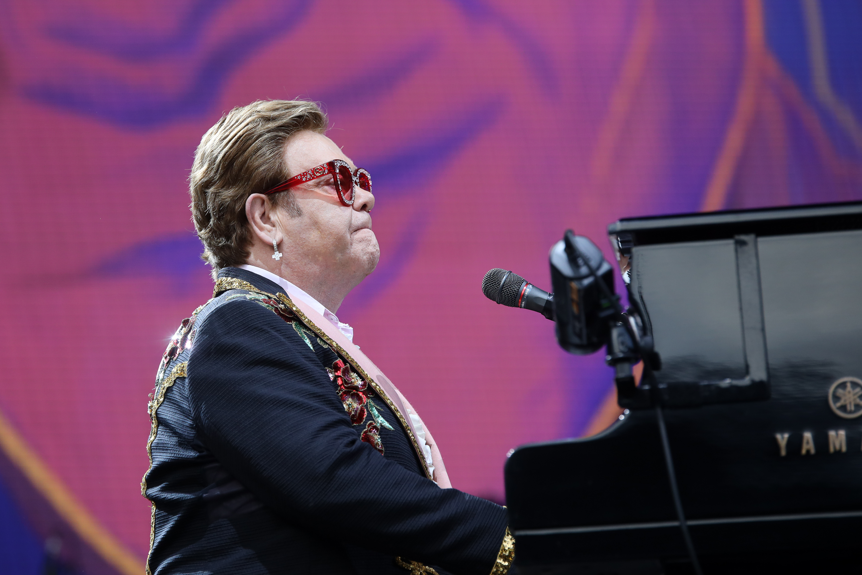 Elton John se produit le 16 février 2020 | Source : Getty Images