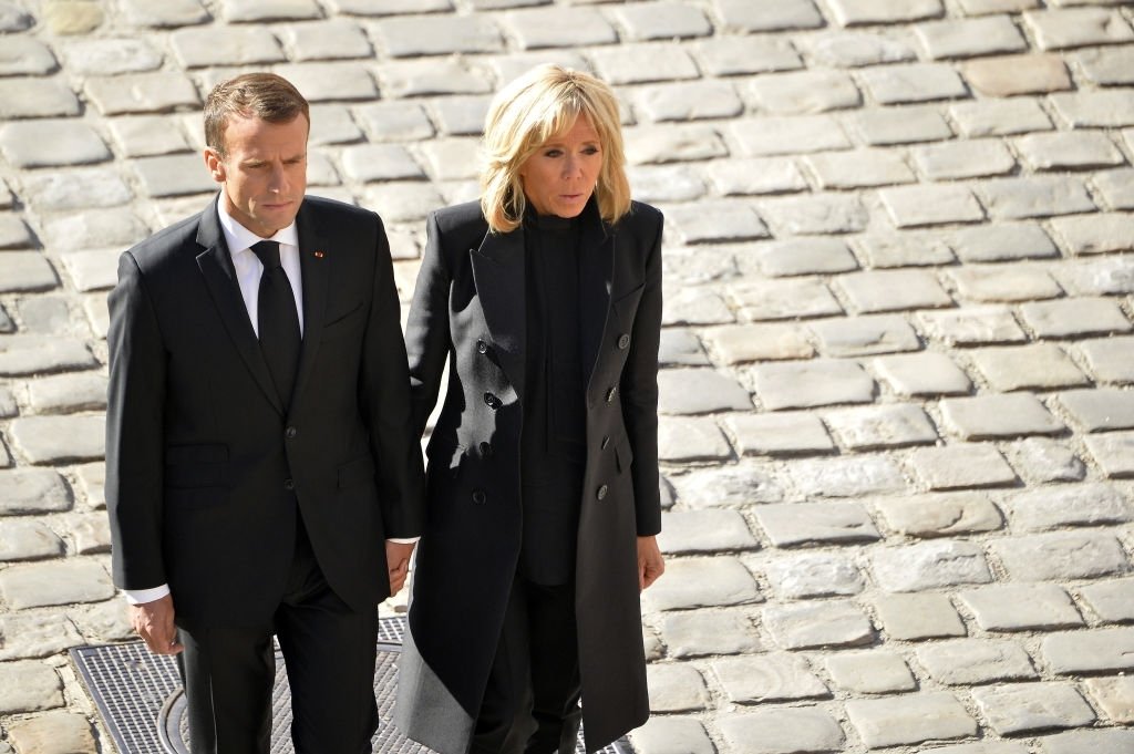 Brigitte et Emmanuel Macron. | Photo : Getty Images